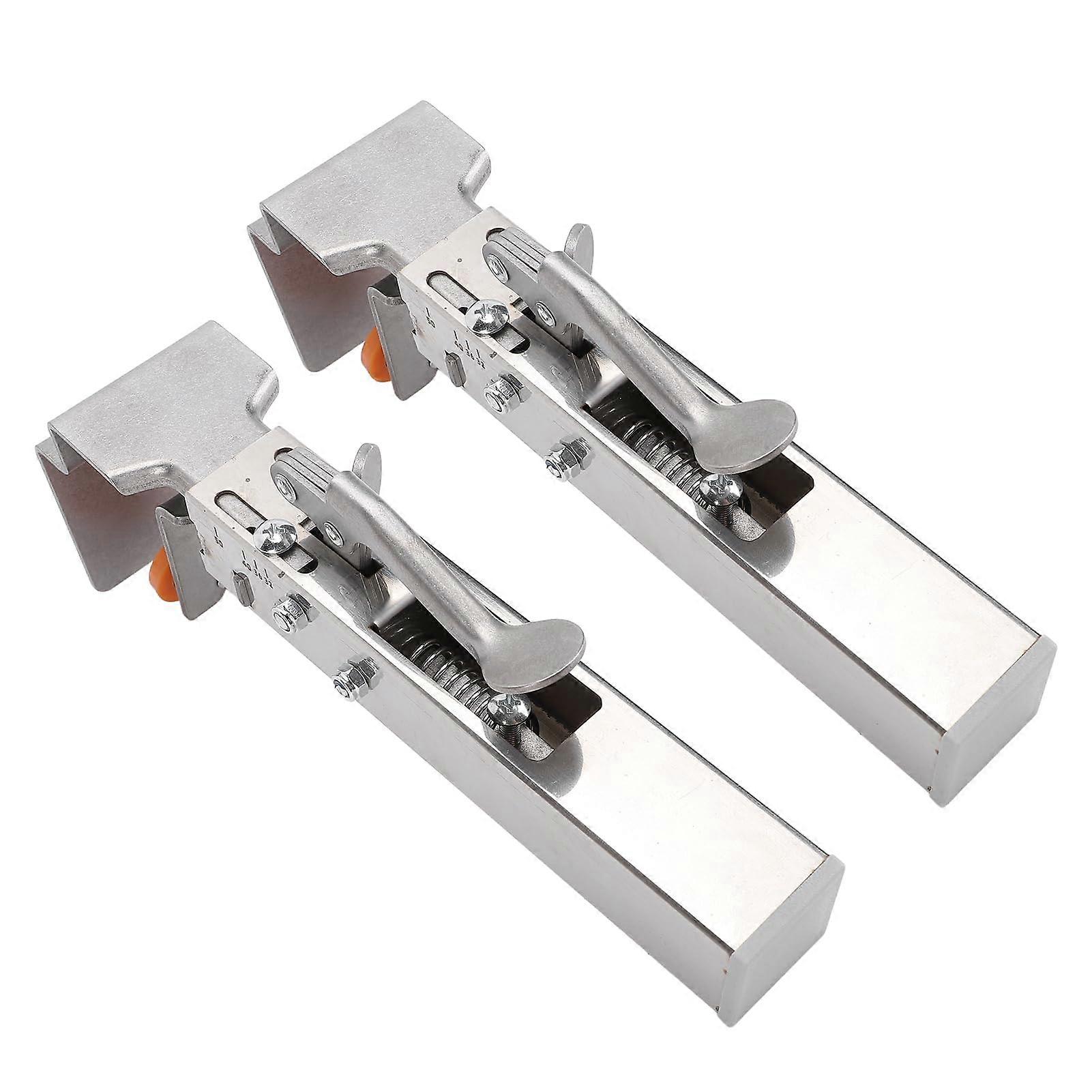 Pack of 2 Drawer Front Installation Clamps, Universal Adjustable Drawer Mounting Clamp, Drawer Clamps for Drawer Panel Installation Mounting Brackets