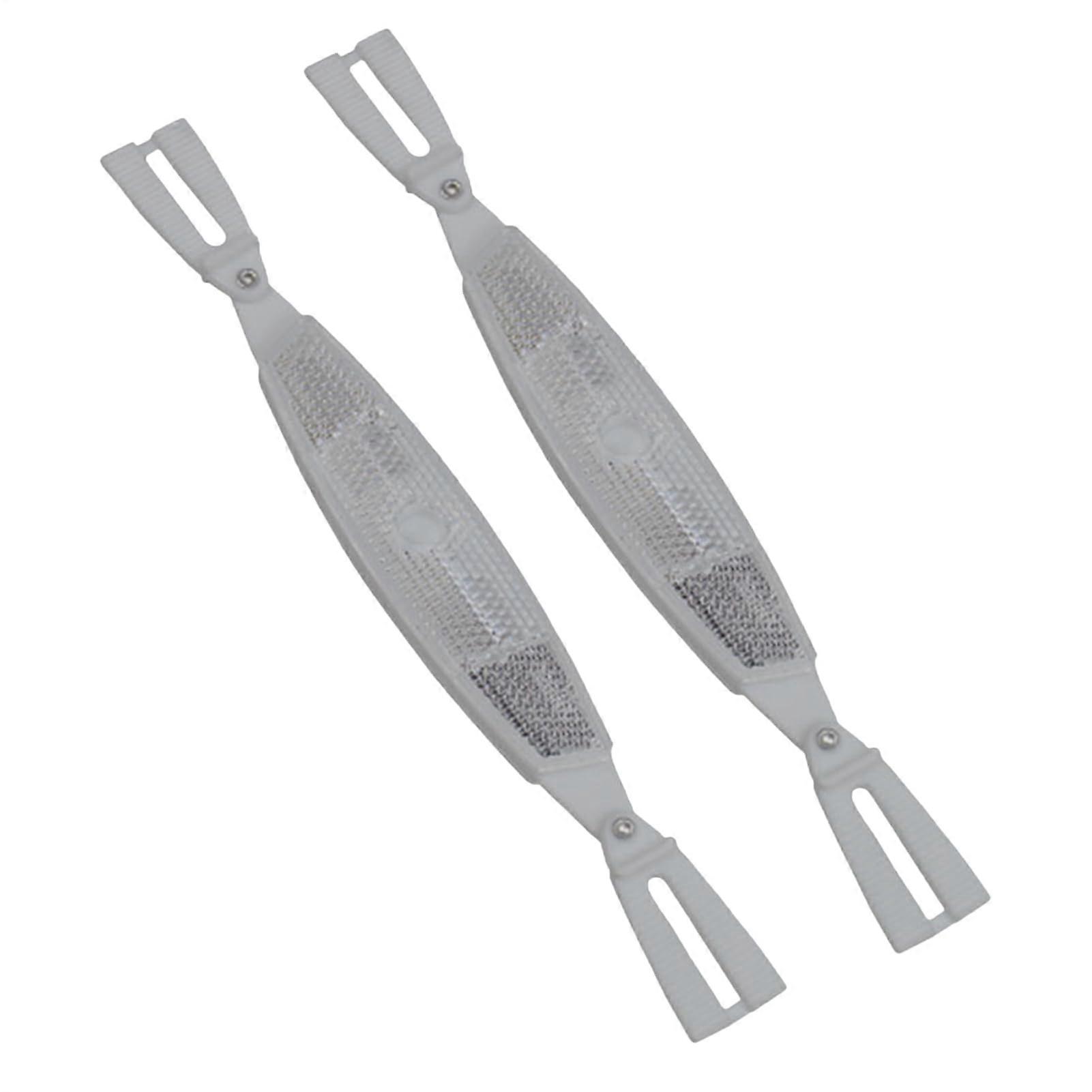 Bicycle Wheel Reflectors Reflective Spoke Reflectors Silver For Safety Warning Accessories Night Visibility On Bicycles