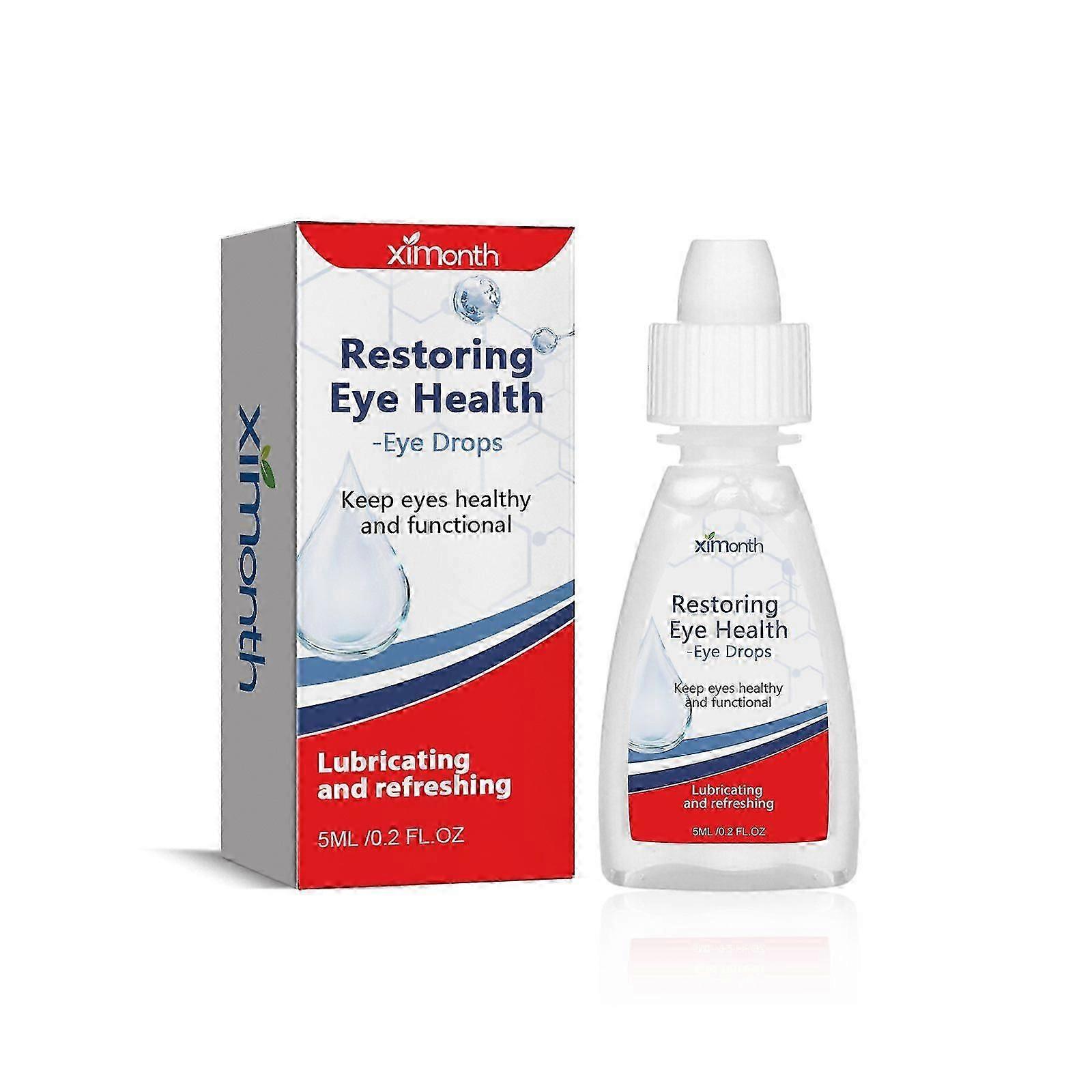 Eye Drops for Dry Eyes & Fatigue Relief - Vitamin B6, Glucan, Astringent for Redness & Blurred Vision