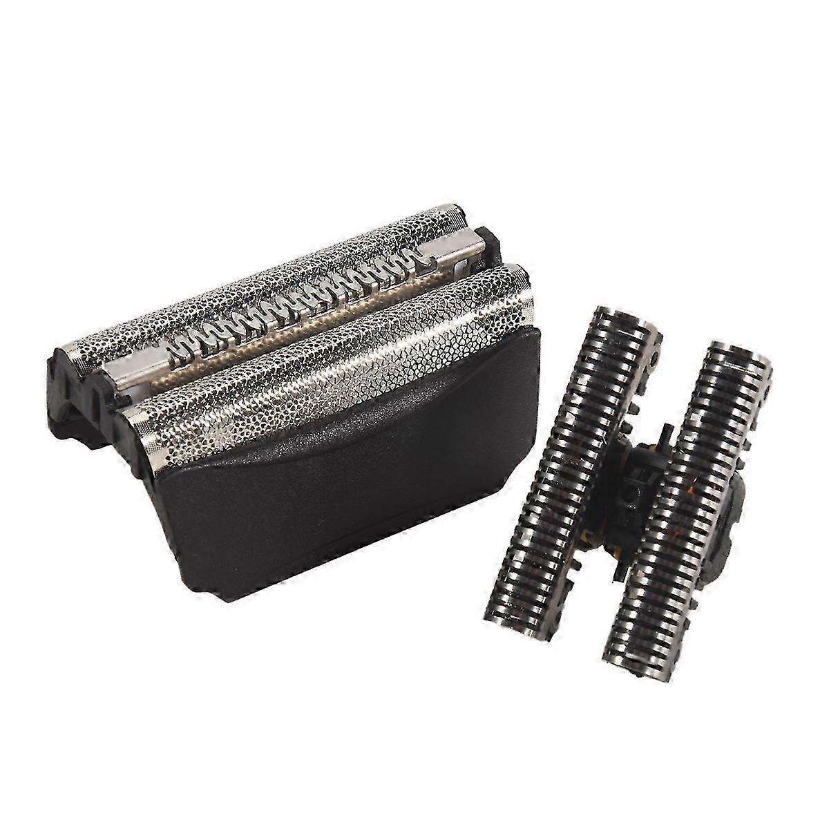 Replacement Blade and Shaving Head Pack for Series 5 8000 Shaver Compatible with Models 5643, 5758, 8970 in Black