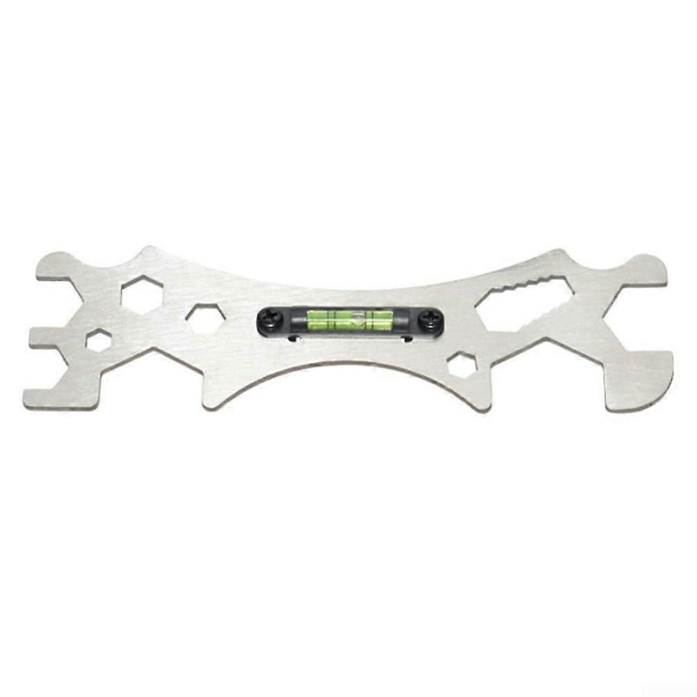 Adjustable Wrench Set in Various Sizes with Level Tool for Effortless Plumbing Tasks and Accurate Measurements