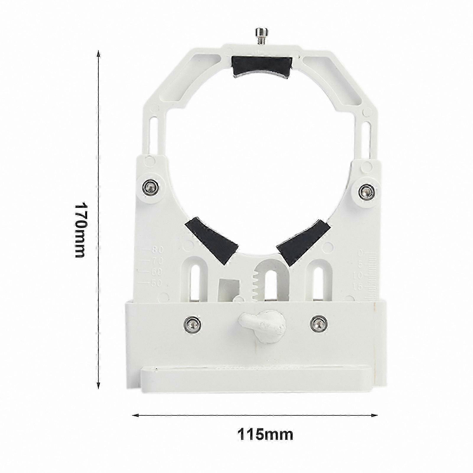 Adjustable Laser Tube Holders, Stable Support Racks with Lifting Screw for 50-80mm Tubes, Compatible with CO2 Laser Machines