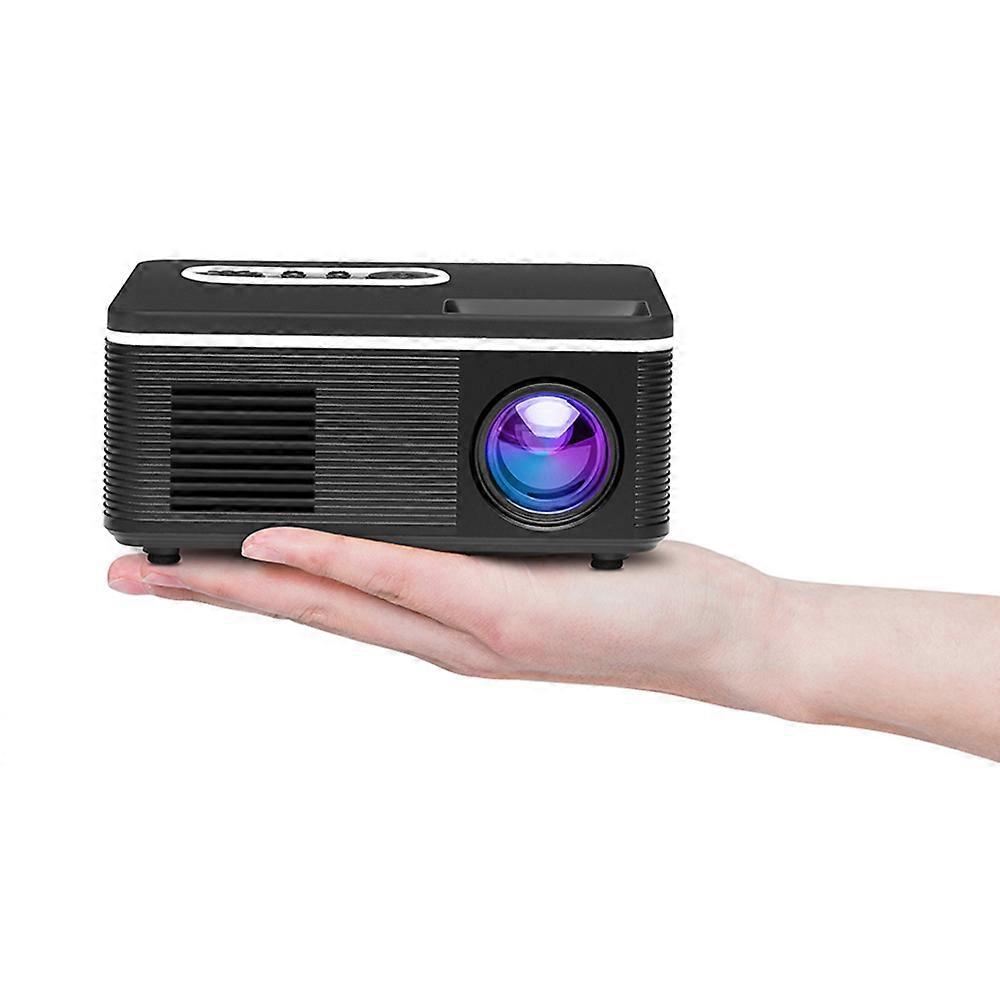 1080P Mini Projector 30 Lumen Portable LED 60" Screen EU Plug