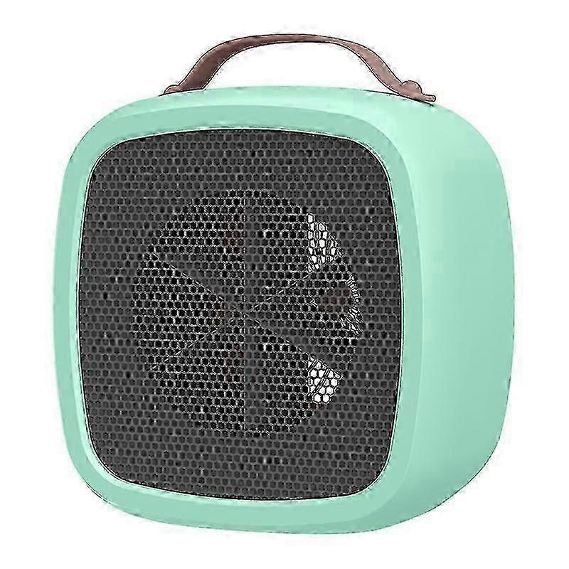 Compact Portable Heater with Thermostat, Battery Operated Mini Fan for Winter Heating Needs