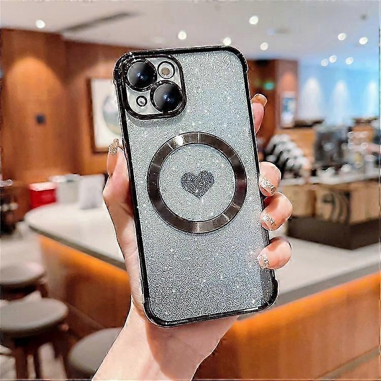 Compatible For Iphone 13 Case Gradient Sparkle Tpu Phone Cover Compatible With Magsafe