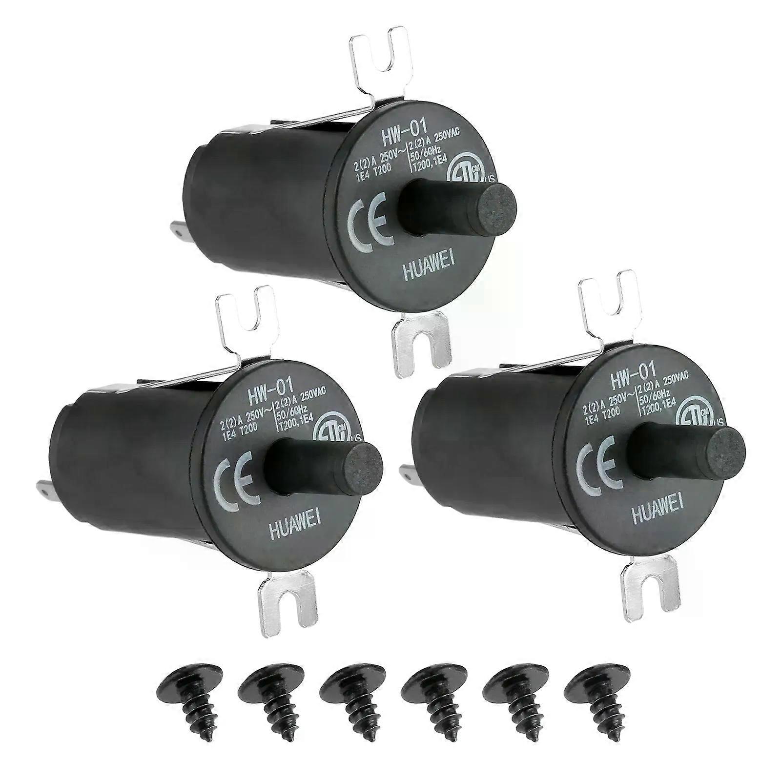 3/2/1Pcs Door Switch Replacement for Masterbuilt Gravity Series 560/800/1050 XL & Digital Charcoal Grill & Smokers with Screws