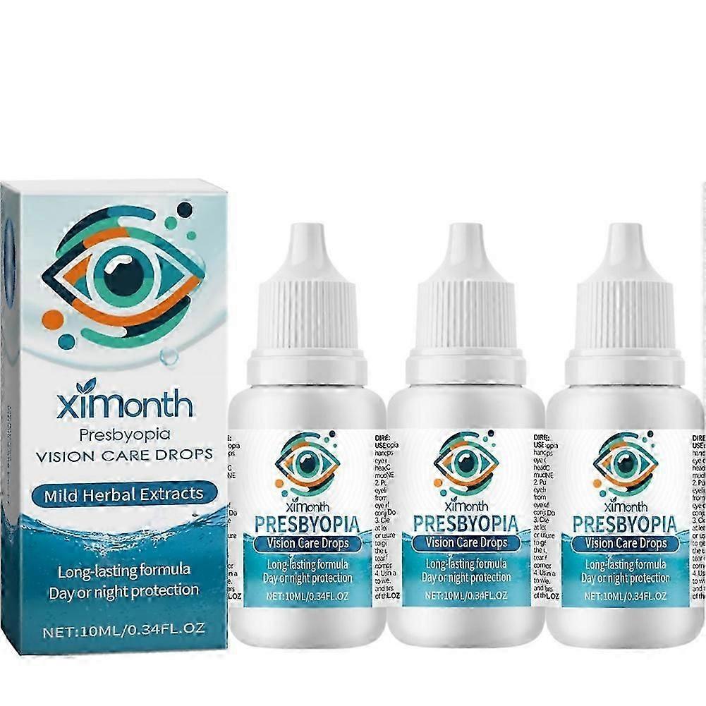 Presbytie Soins de la vision Élimination des gouttes Améliorer la vue Guérison de la cataracte Soulagement de la douleur oculaire Vision floue Fatigue oculaire Gouttes oculaires