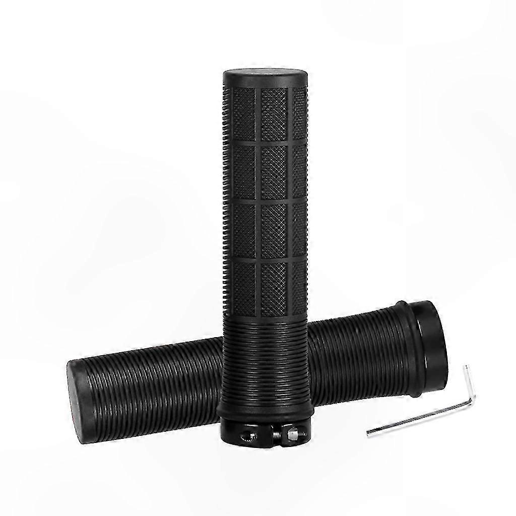 Soft Rubber Easy-Install Bike Grips for Enhanced Comfort and Control