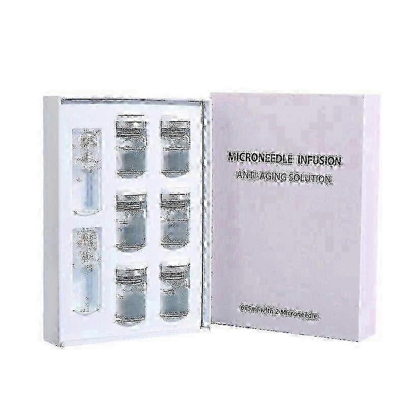 Microneedle Infusion System for Face - Anti-Aging Serum & Wrinkle Smoothing Kit