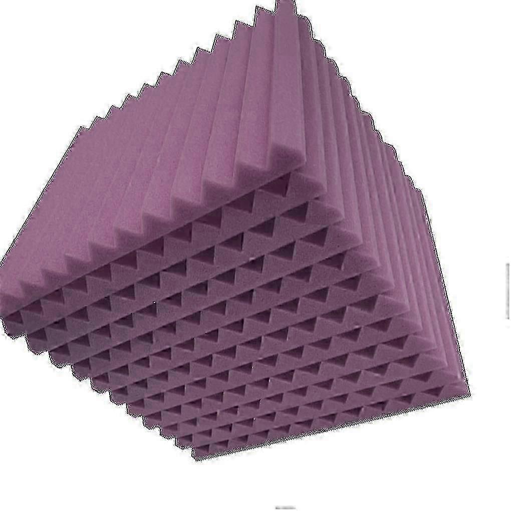 New Soundproofing Acoustic Foam Panels - 24pcs Wedge Tiles for Wall & Ceiling Noise Reduction