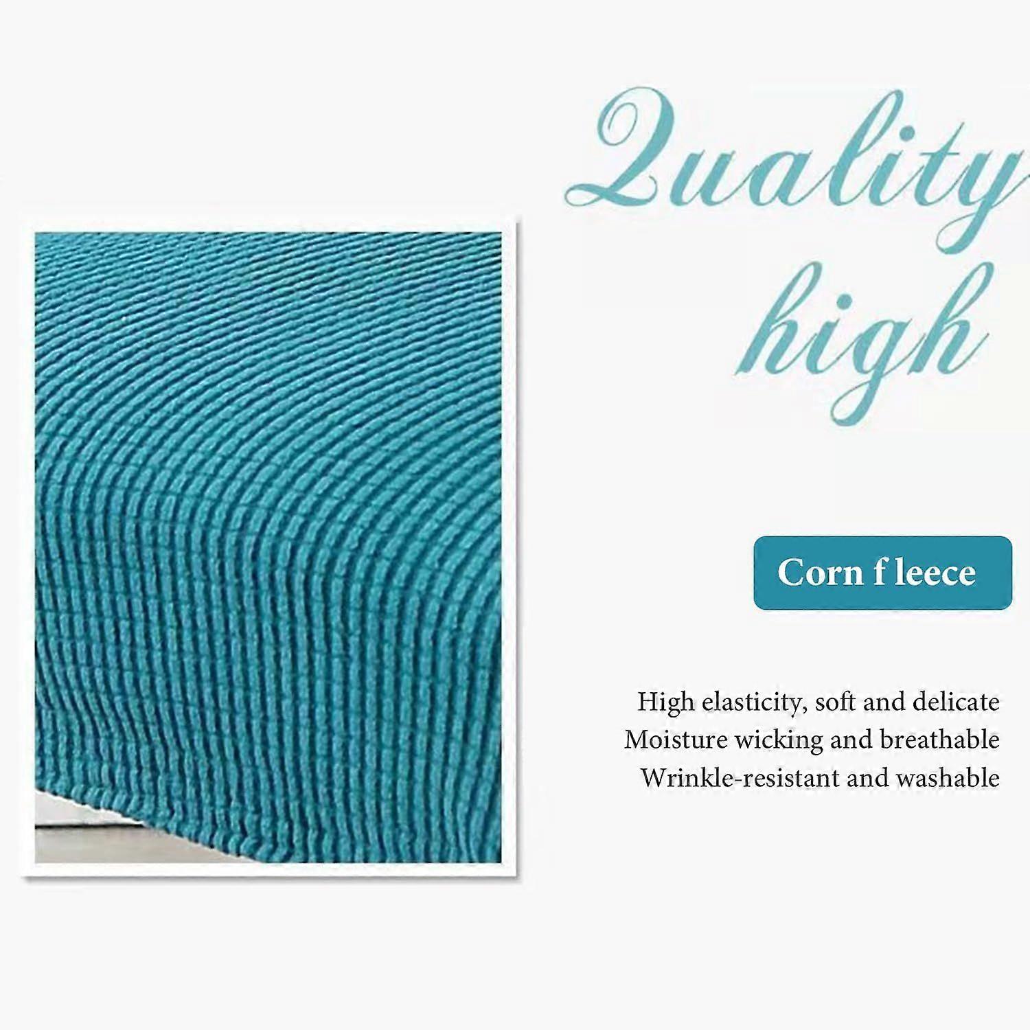 Round Back Dining Chair Slipcover Stretch Curved Back Chair Cover Set of 2 4 6