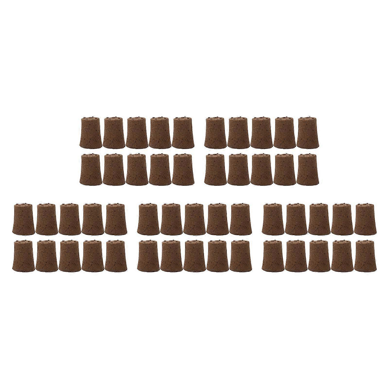 50 Pcs Seedling Block Peat Planting Block for Gardening Hydroponics Soilless Cultivation Plants Germination HRD TN0927