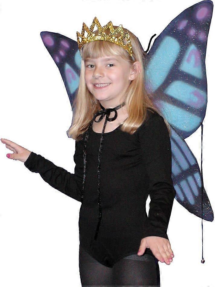 Wings Child Butterfly Blue