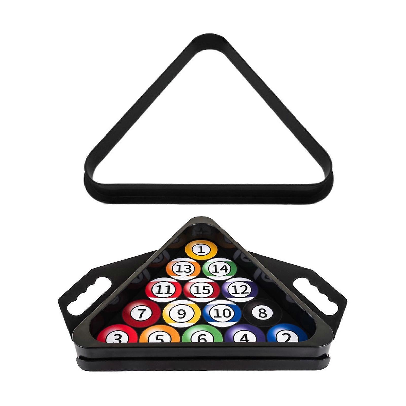 Billiard Triangle Rack Table Pool Ball Rack Professional Portable Beginners