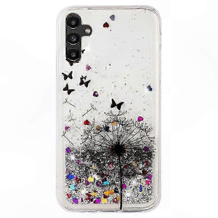 Soft TPU Back Cover with Floating Quicksand Design for Galaxy A26 5G Case