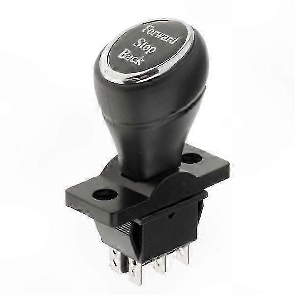 Dual Kids Stroller Control Lever 6-Pin 3-Position Switch with Black Finish