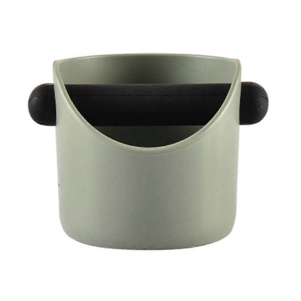 Coffee Knock Box Anti Slip Shock-Absorbent Cafe Box Espresso Grind Dump Bin Waste Bin with Detachab