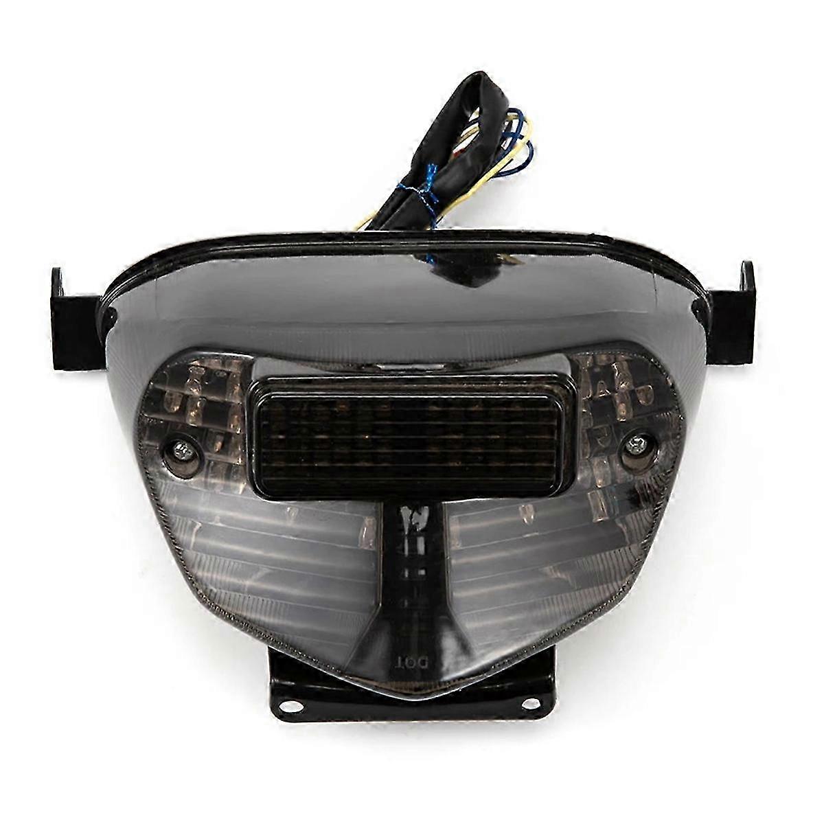 Rear Taillight Turn Signal with Integrated Led Light Lamp for Motorcycles GSXR1000, GSXR 600, 750 GS
