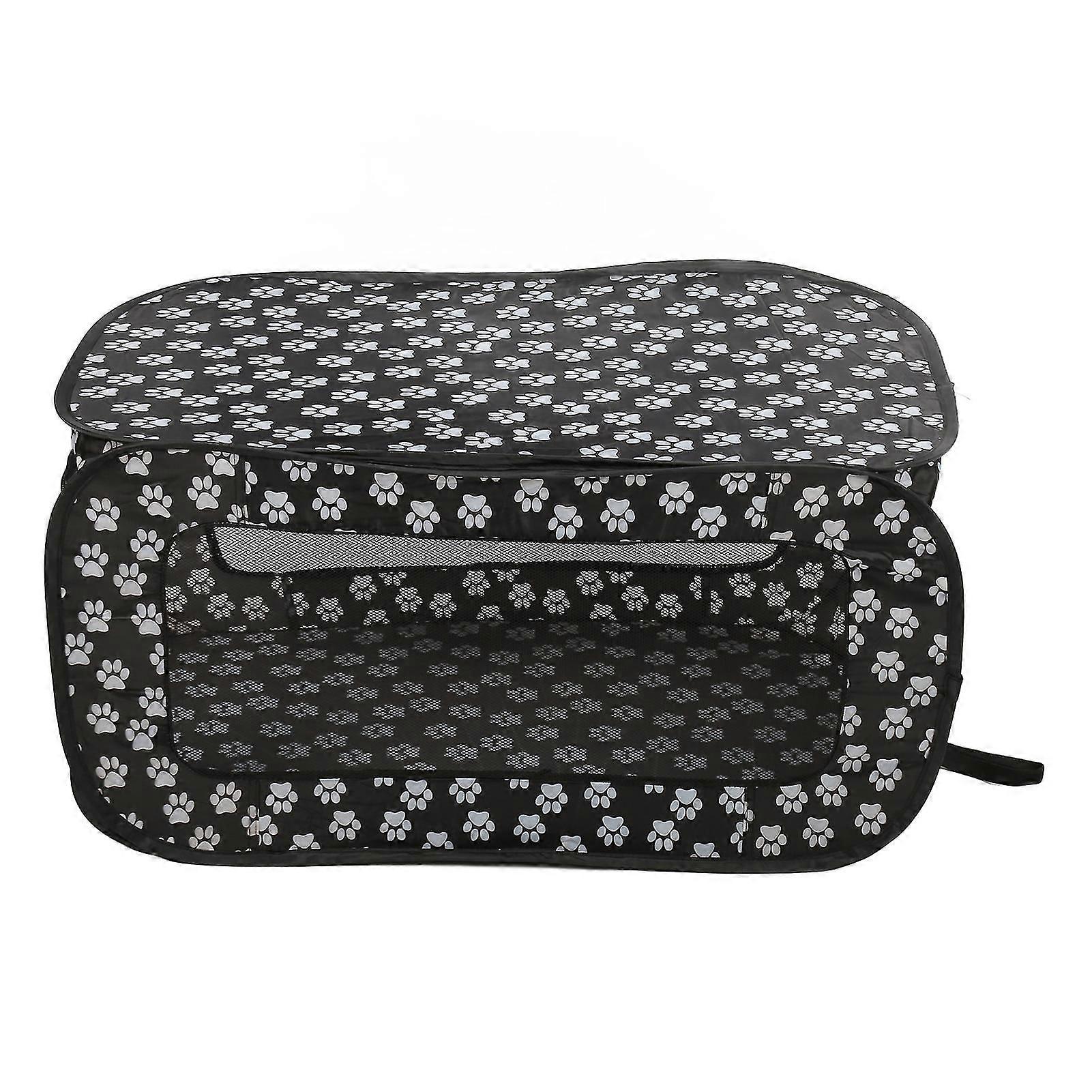 אוהל כלבים מתקפל מלבן מוקפץ חלל גדול נושם מושב רכב נייד מלונה לול לחיות מחמד כלבים חתולים