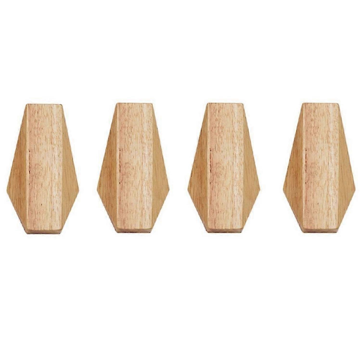 Japanese Style Simple Modern Solid Wood Hook Wall Hanging Coat Hooks