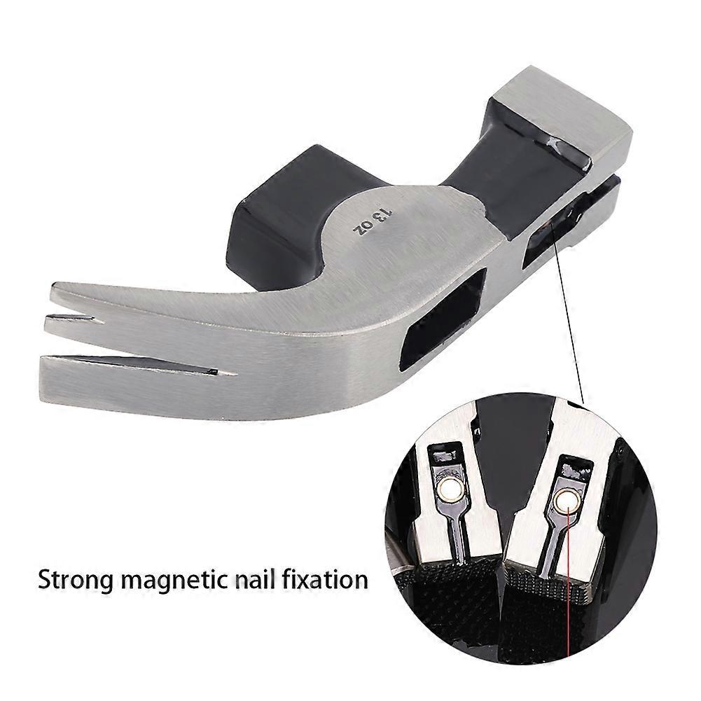 13oz Bend Angle Double Fork Carpenter Claw Hammer Head for Home Woodworking Tool