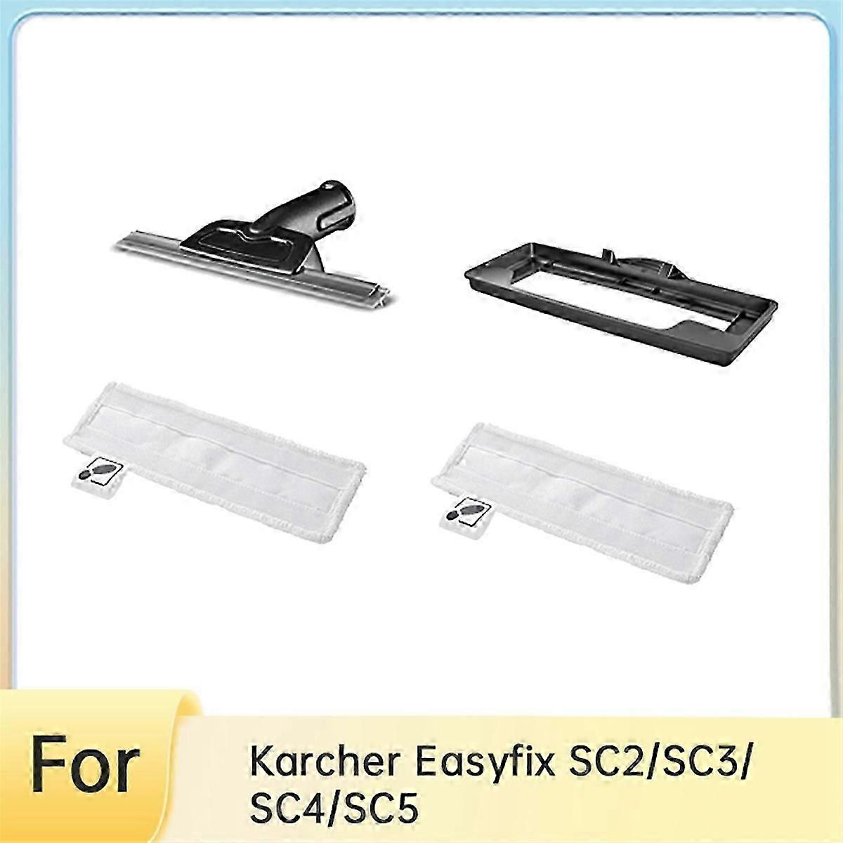 For Easyfix SC2/SC3/SC4/SC5 Series Glass Scraper and Carpet Frame Rag Steam Cleaner Nozzle Attachme
