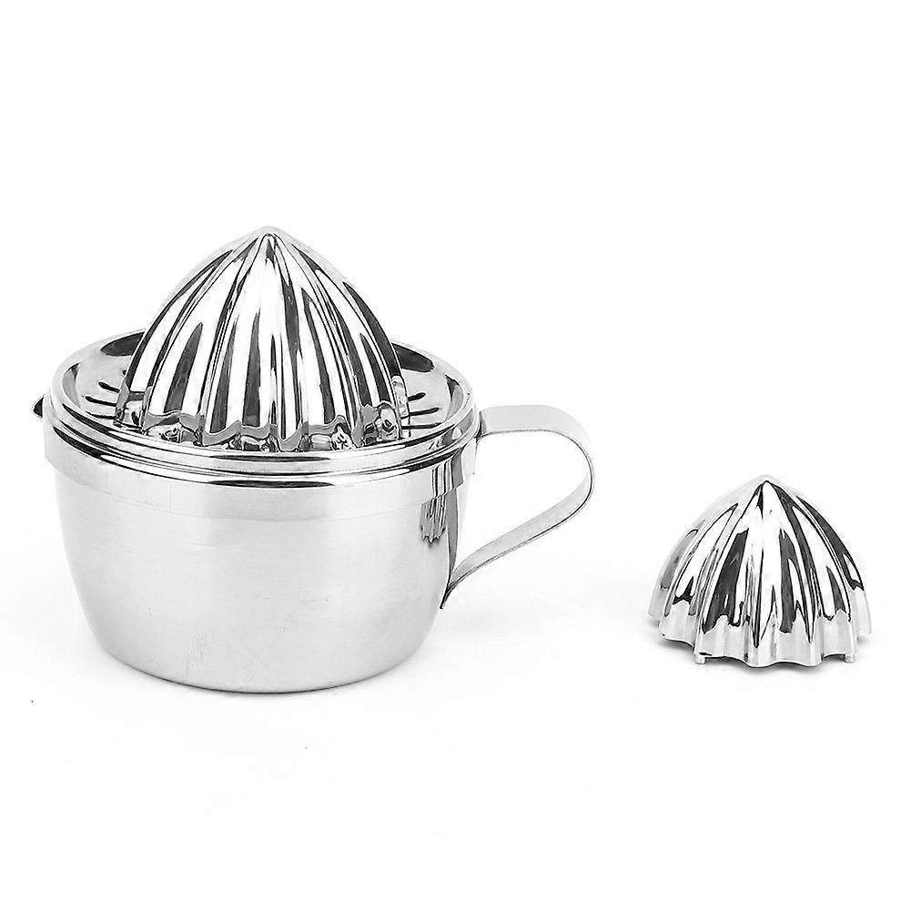 Stainless Steel Manual Juicer Orange Lemon Citrus Squeezer Hand Pressing Tool for Kitchen Use