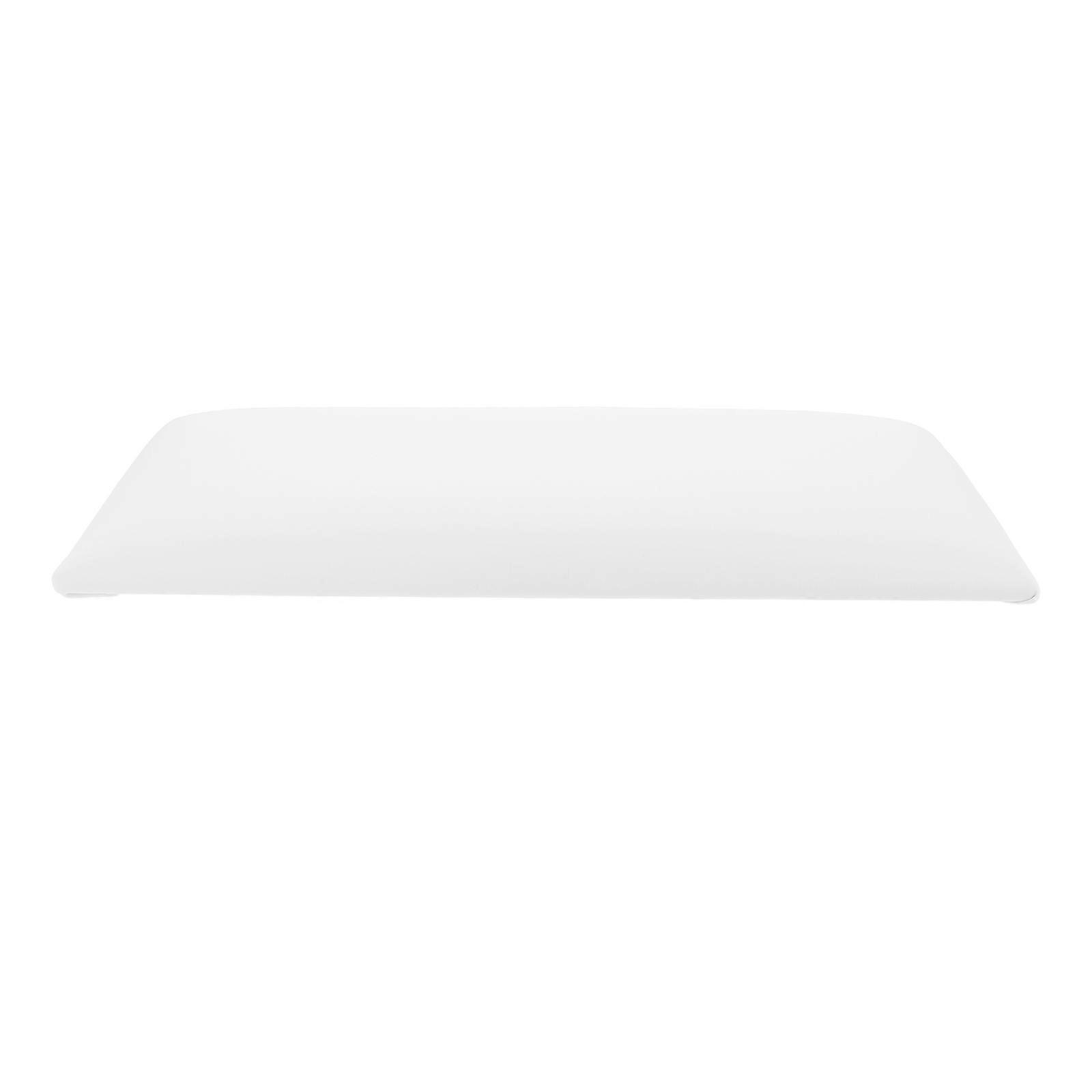 Adhesive Wall Padding 3D Anti Collision Headboard for Kids 2Pcs White PVC