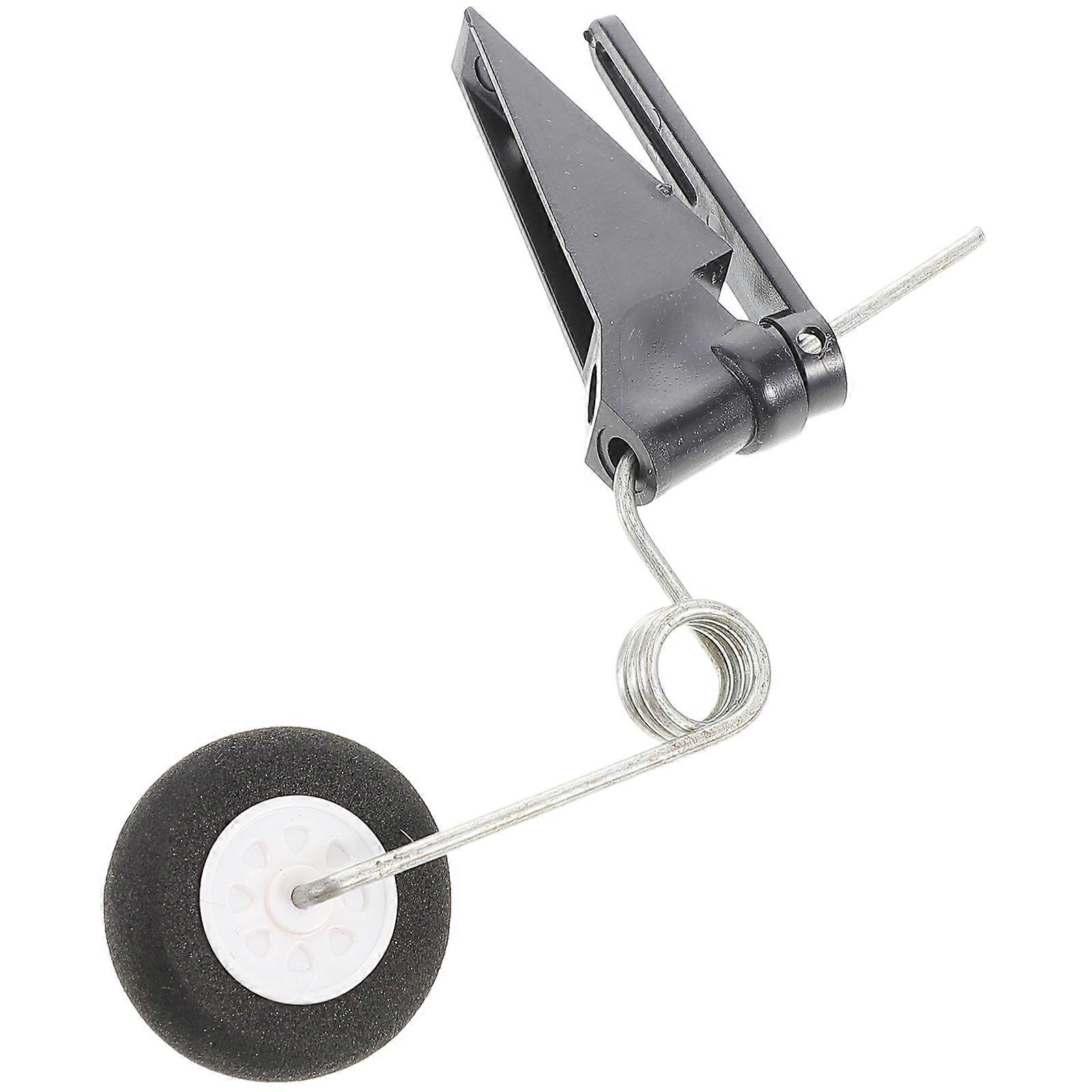 Model Airplane Tail Wheel Assembly for Rc Plane Parts Replacement 2Pcs