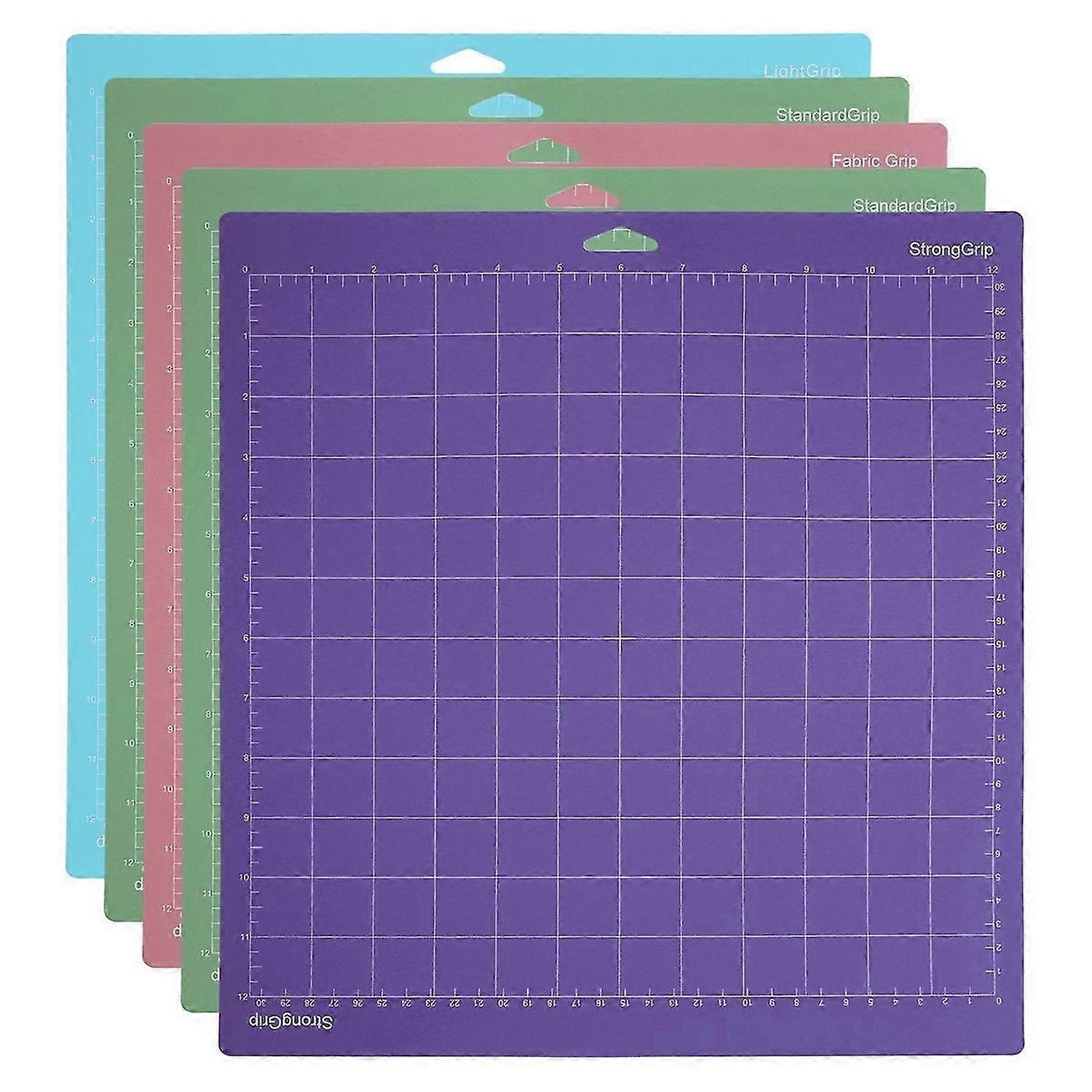 5Pack Cutting Mats for 3/Maker/Explore 3 (12X12 Inch)
