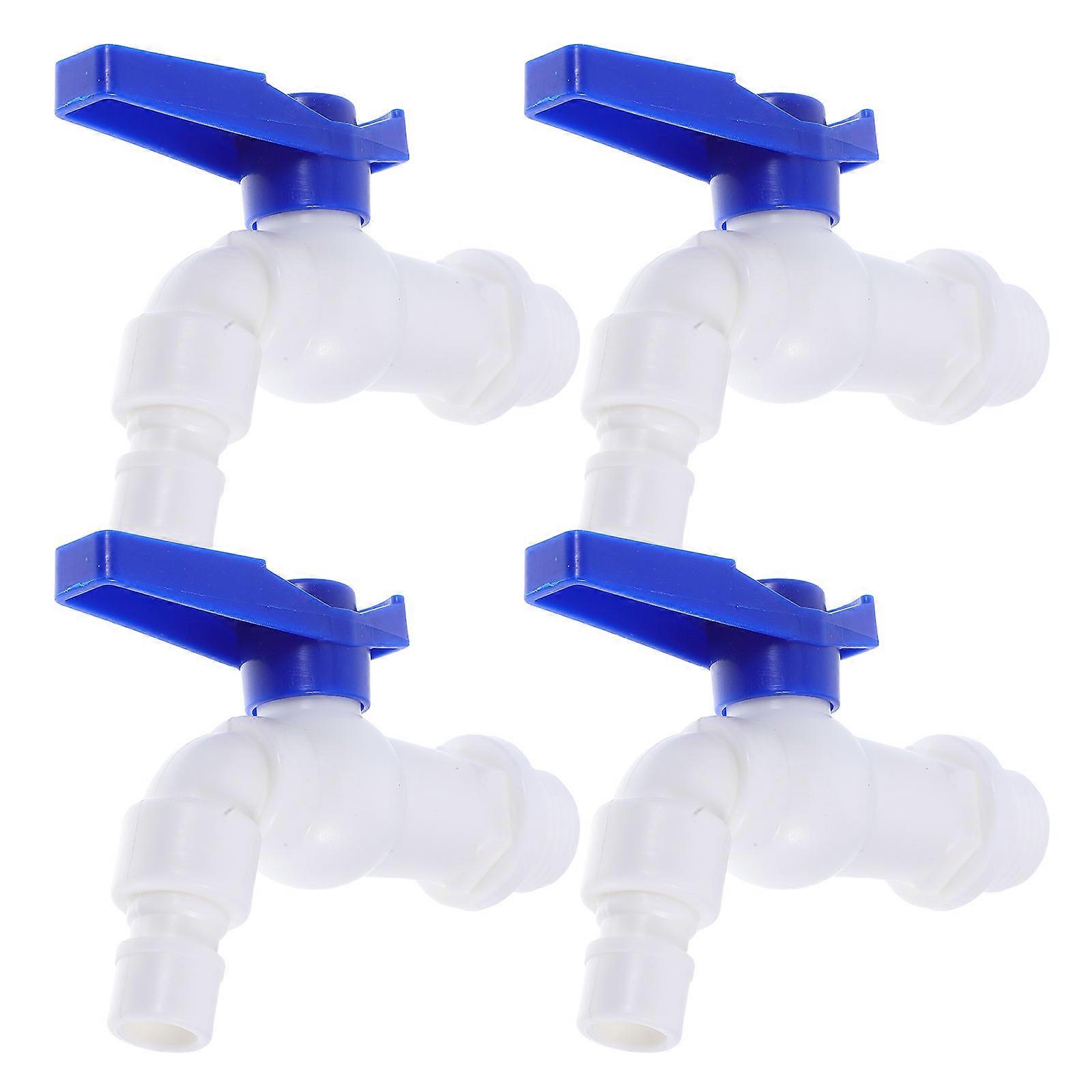 Plastic Water Hose Spigot Outdoor Tap for Heavy Duty Use 8Pcs