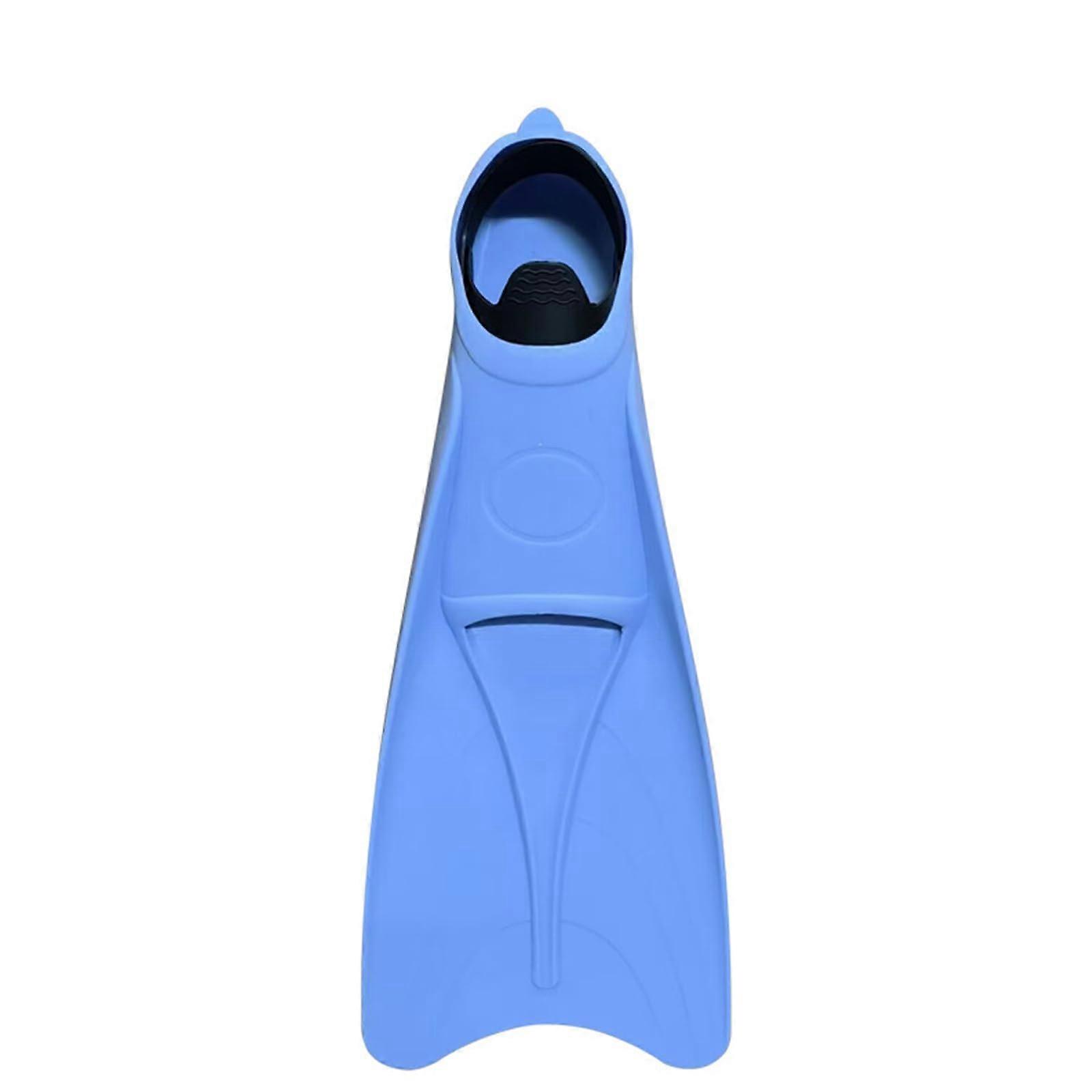 Professional Swim Training Fin Long Fins For Lap Pool Snorkeling And Diving Blue Size L