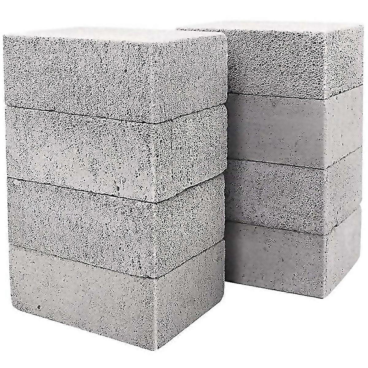 For 8 Pack Grill Griddle Cleaning Brick Block Pumice Stones For Removing Bbq Grills Racks