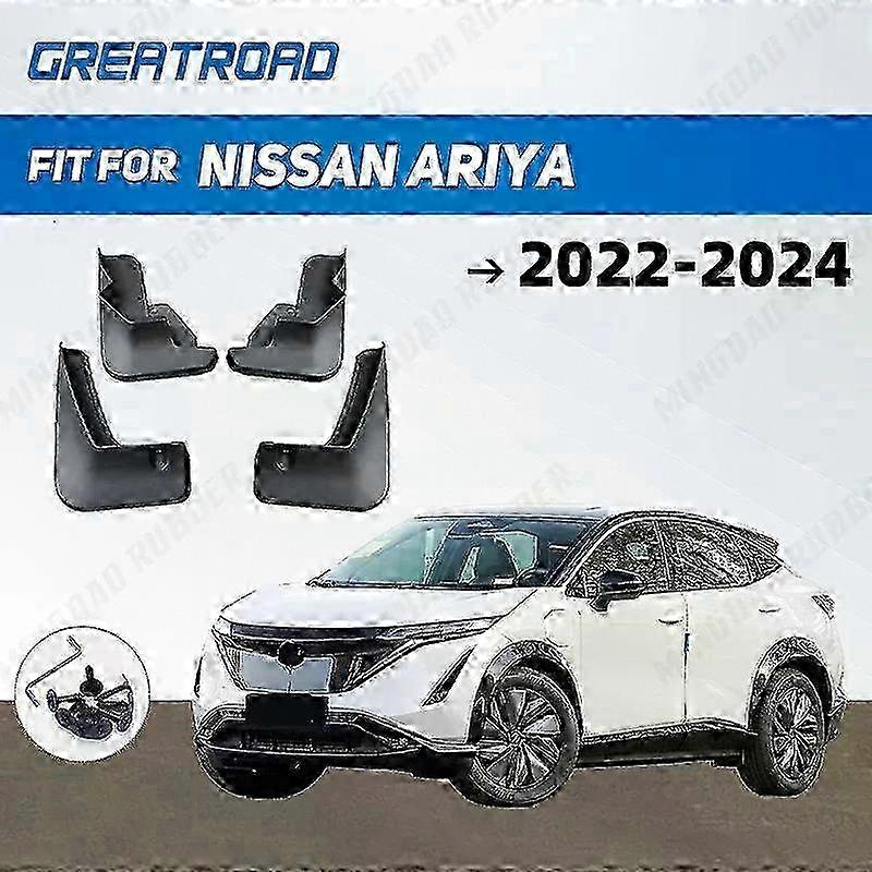 ARIYA 2022-2024 Fender Style Mud Flaps and Splash Guards for Car Protection Accessories