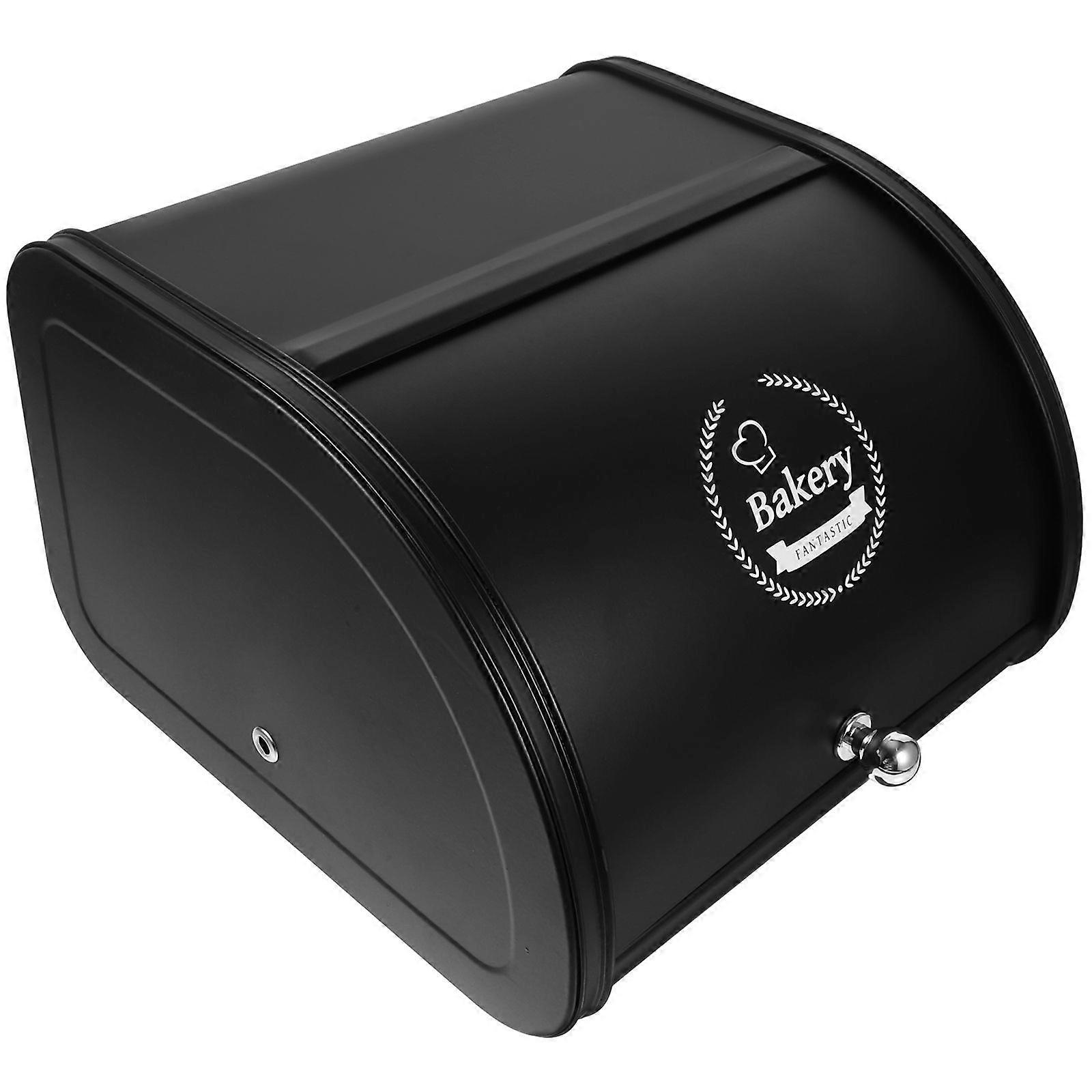 Kitchen Countertop Bread Container Sliding Closure Bread Holder Bread Keeper