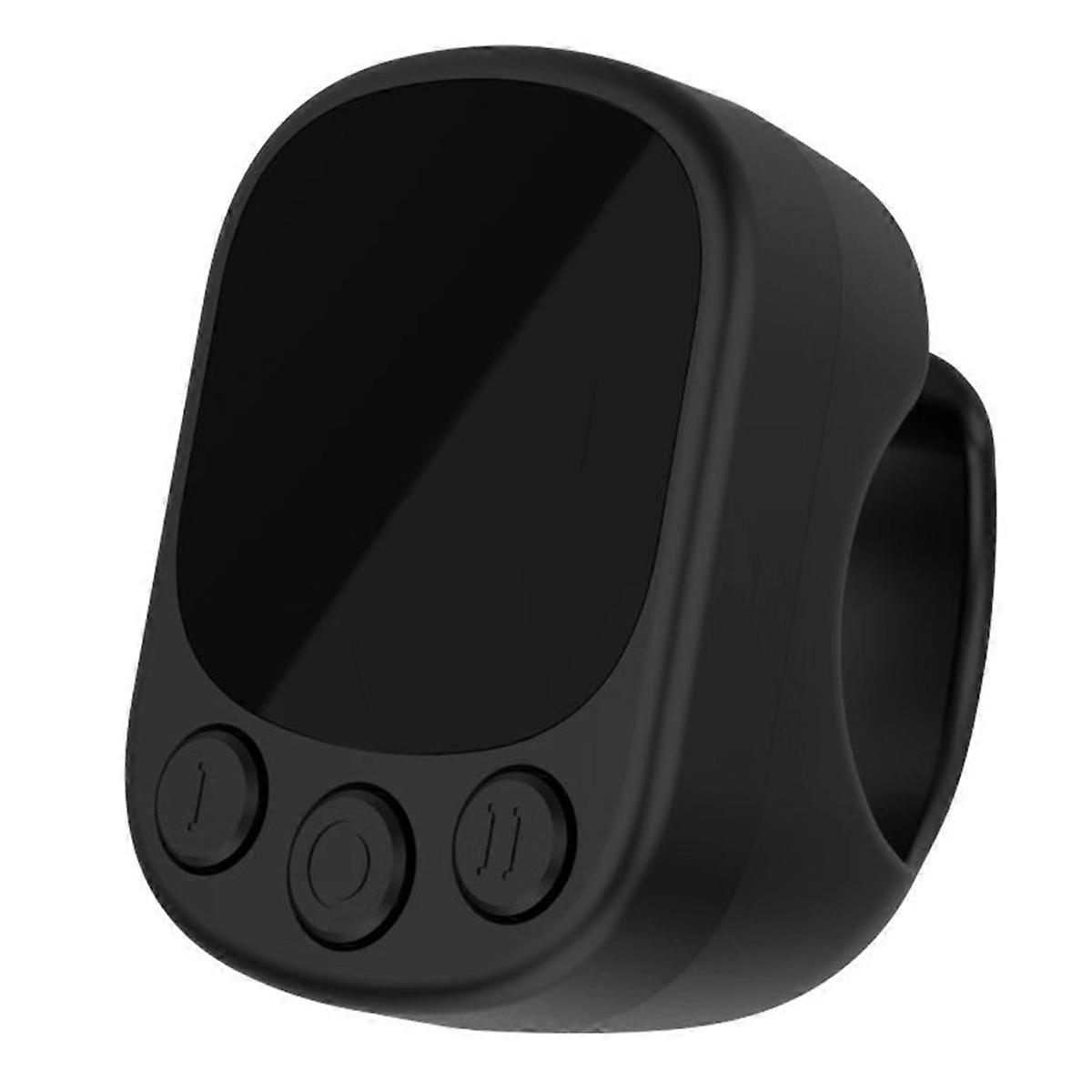 Mouse Ring Remote Control with Touchpad,Smart Automatic Screen Clicker Continuous Clicker,Scrolling