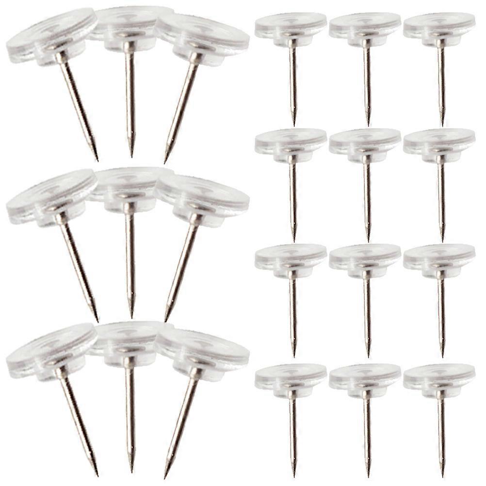 Transparent Push Pin Clear Thumb Tack for Fixing 400Pcs Plastic Pins