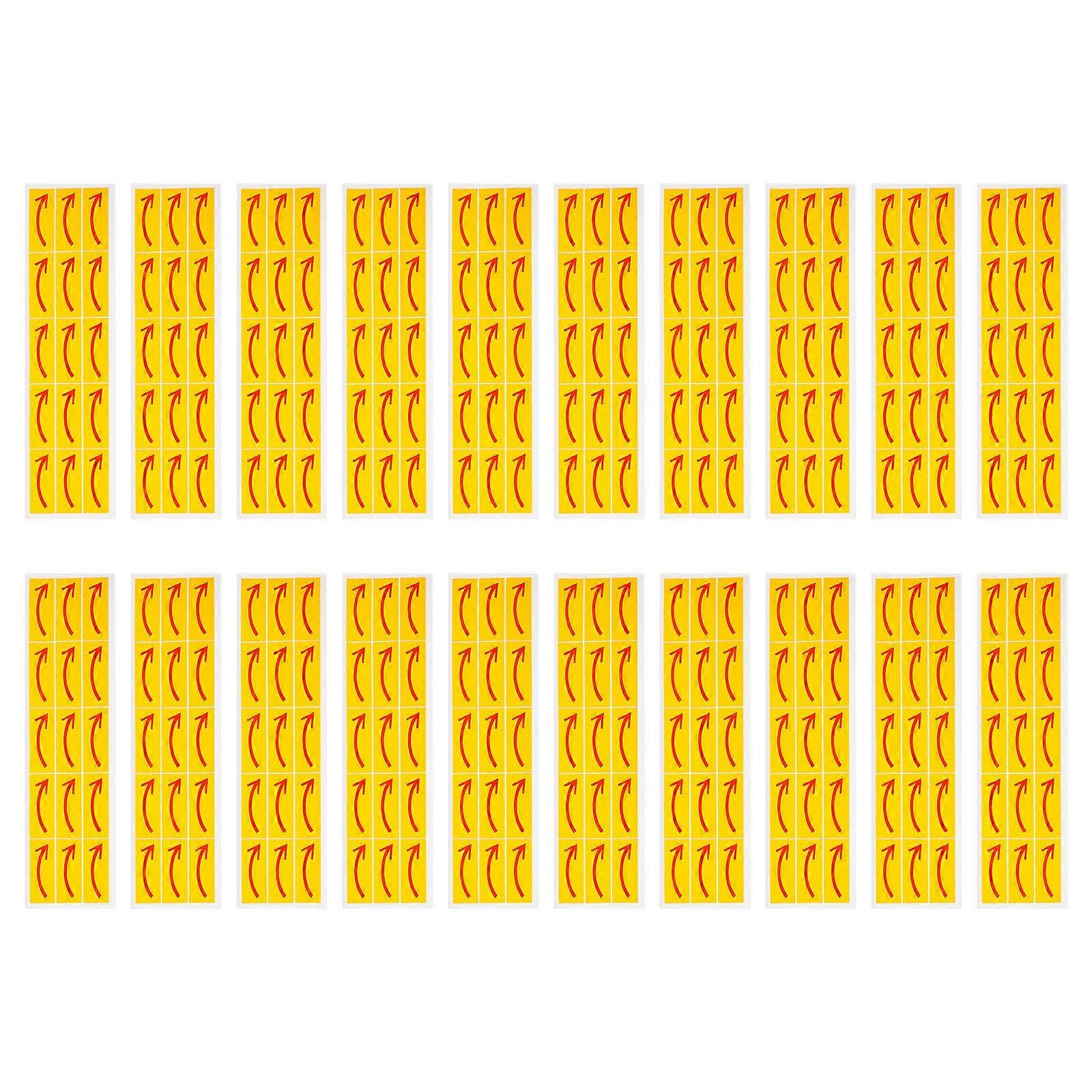 Directional Arrow Decals For General Users In Various Locations 60 Pcs Simple Design Featuring Strong Adhesion