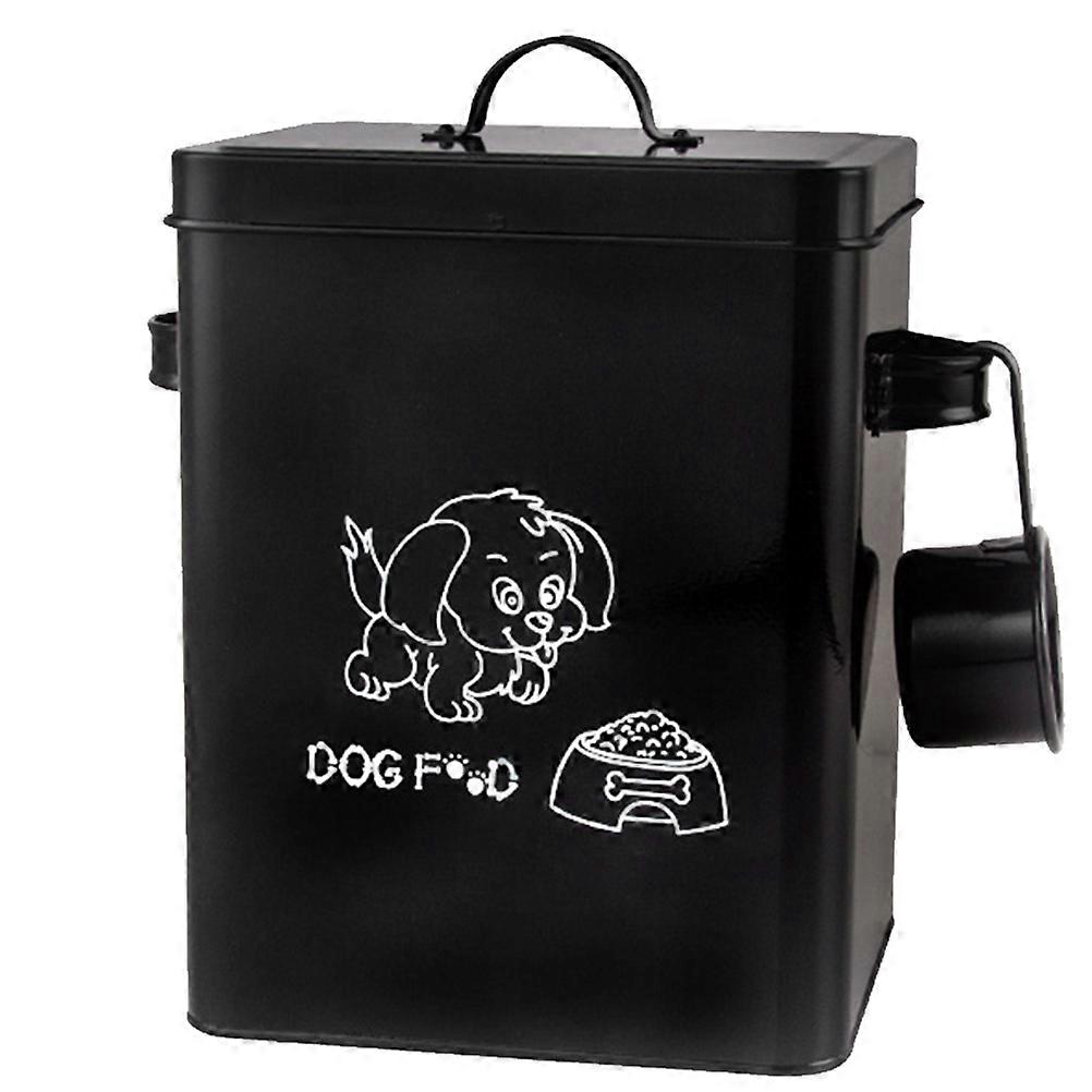 Food Storage Containers 2Pcs Black Square Certified Durable And Cats