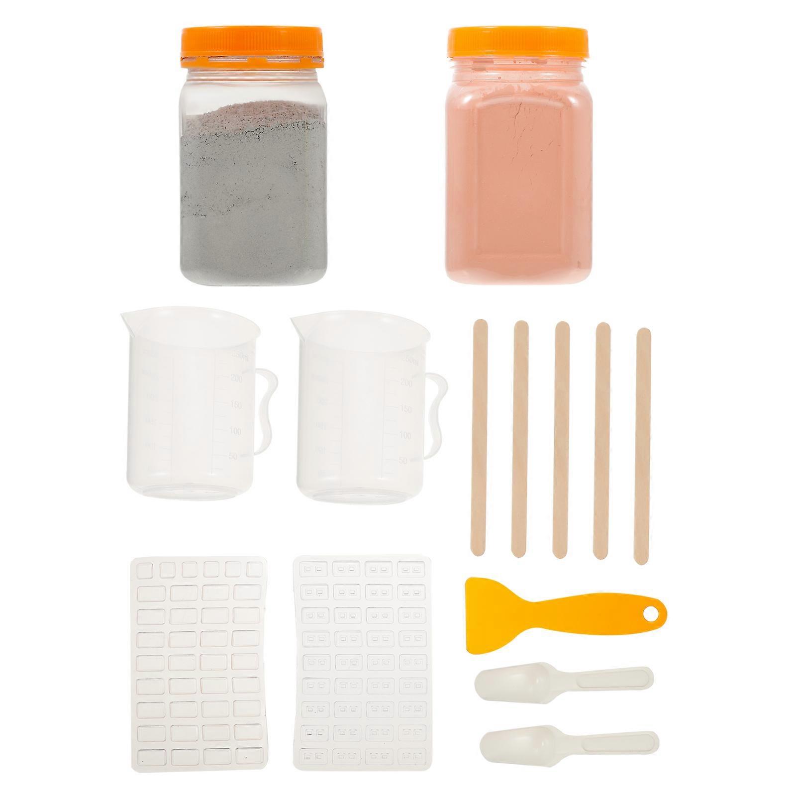 Construction Sand Table Making Material Silicone Brick Tool 2Sets for DIY