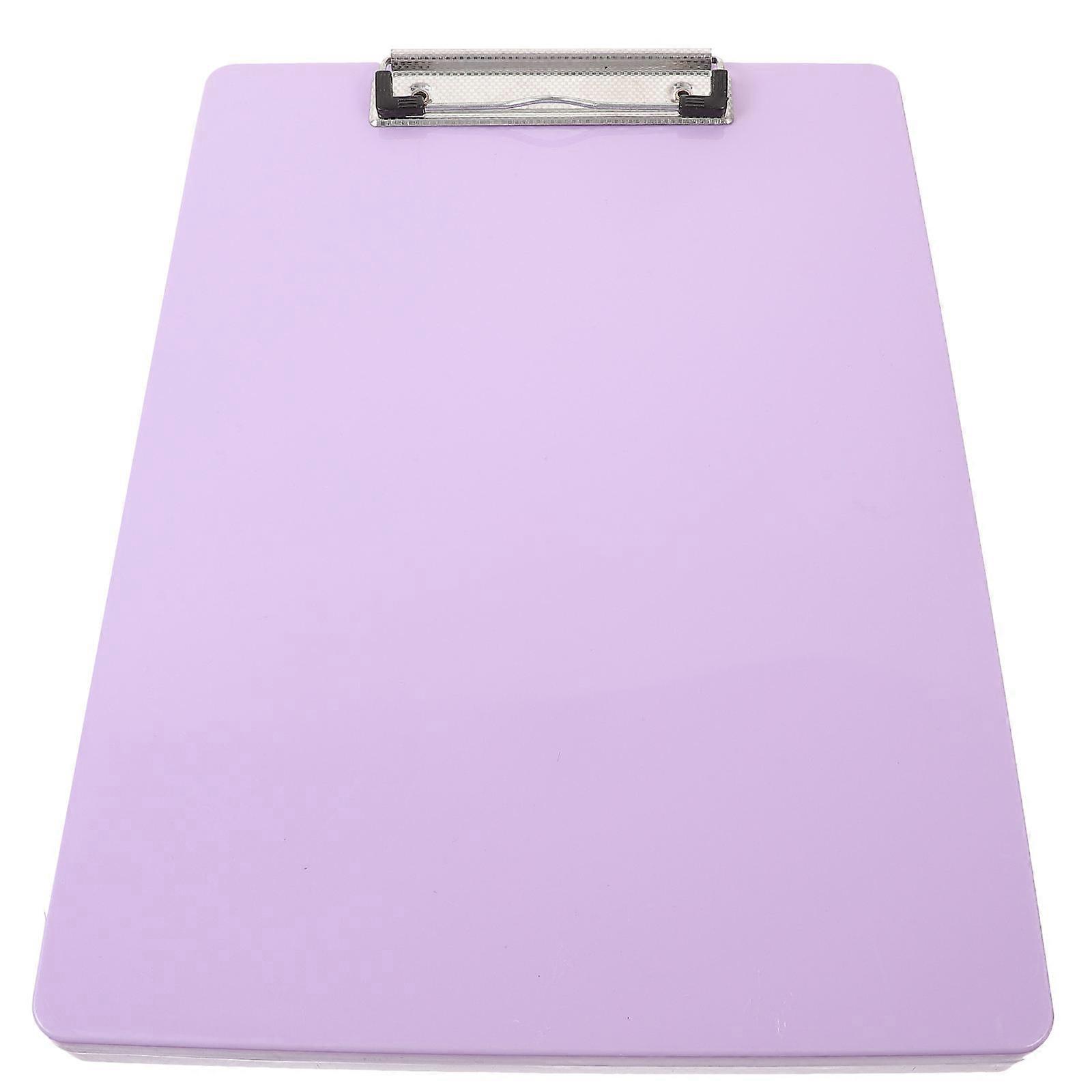 File Case Plastic Storage Box for Storage 3Pcs Certificate Organizer Purple