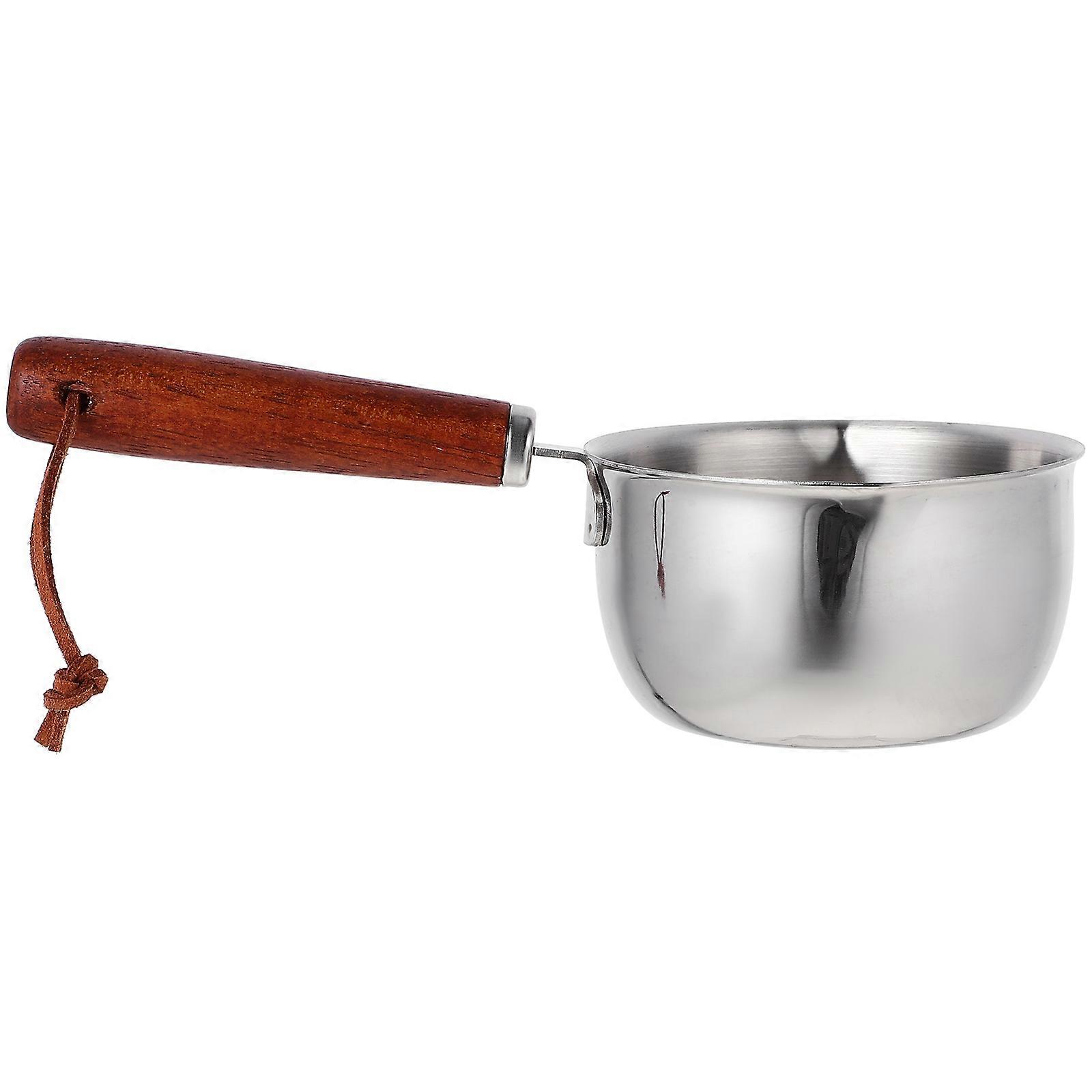 Assorted Color Stainless Steel Sauce Pan for Cooking 4Pcs Mini Pot Set