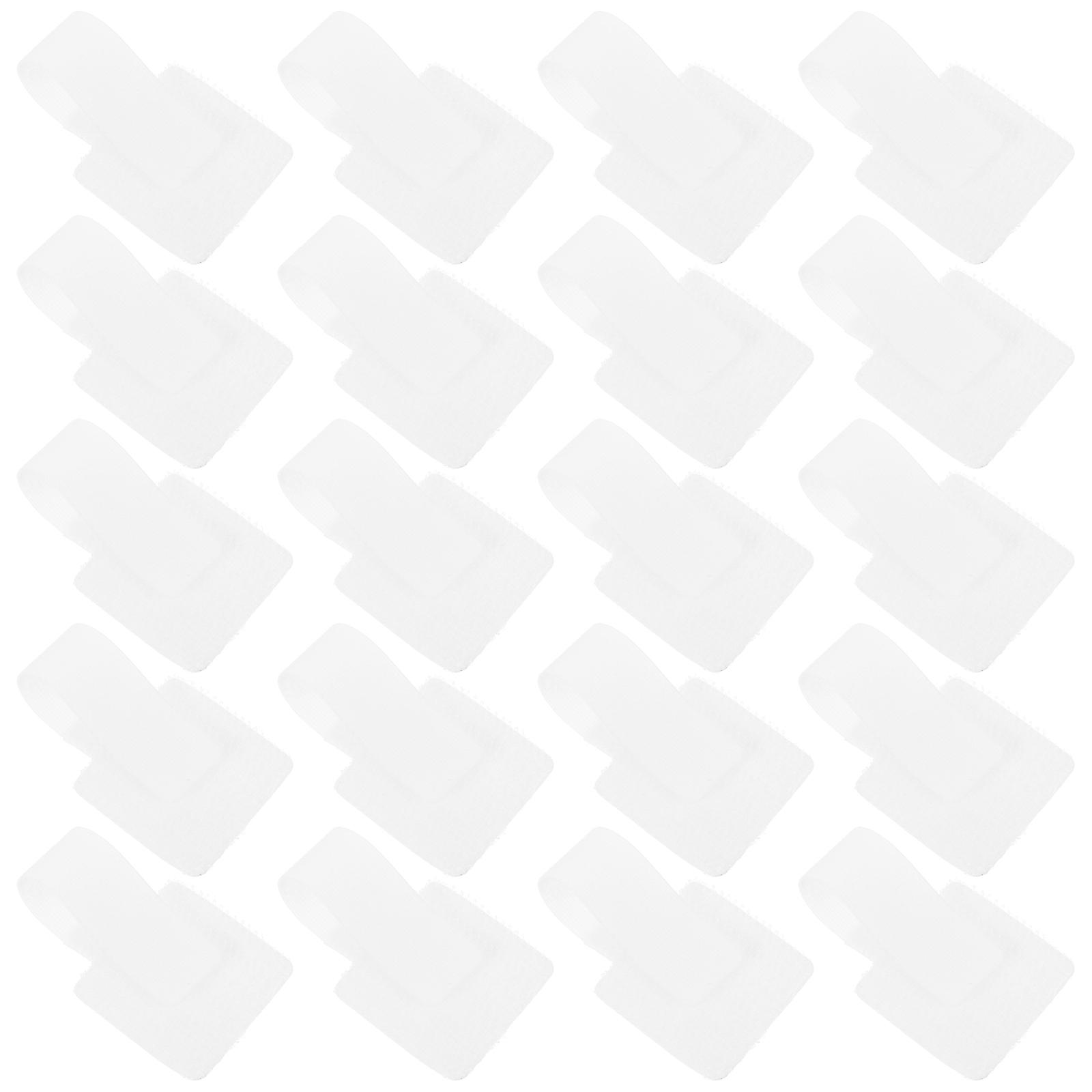 Cable Ties Nylon Cable Organizer Straps for Household 100Pcs White