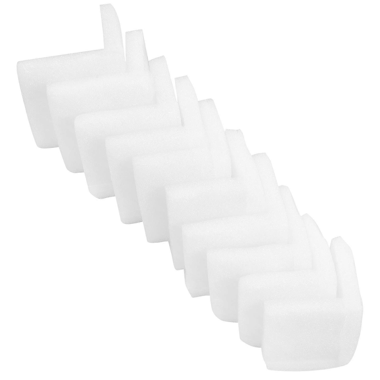 White Packaging Edge Protectors for Protection 40Pcs Packaging Corner Guards