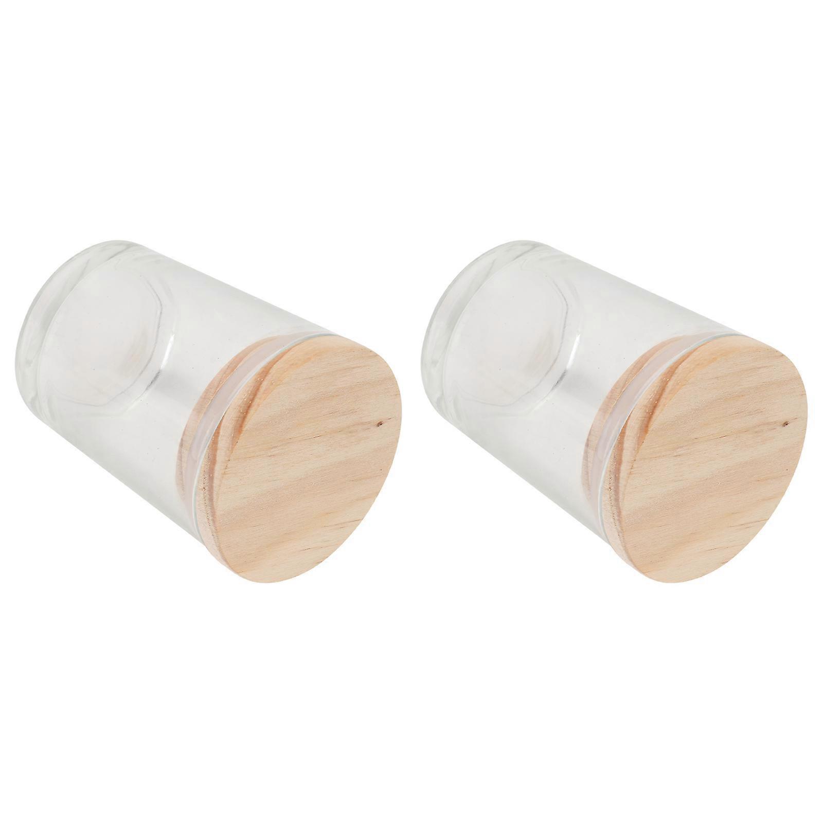 DIY Candle Jar Glass Container for Aromatherapy 6Pcs Candle Cups