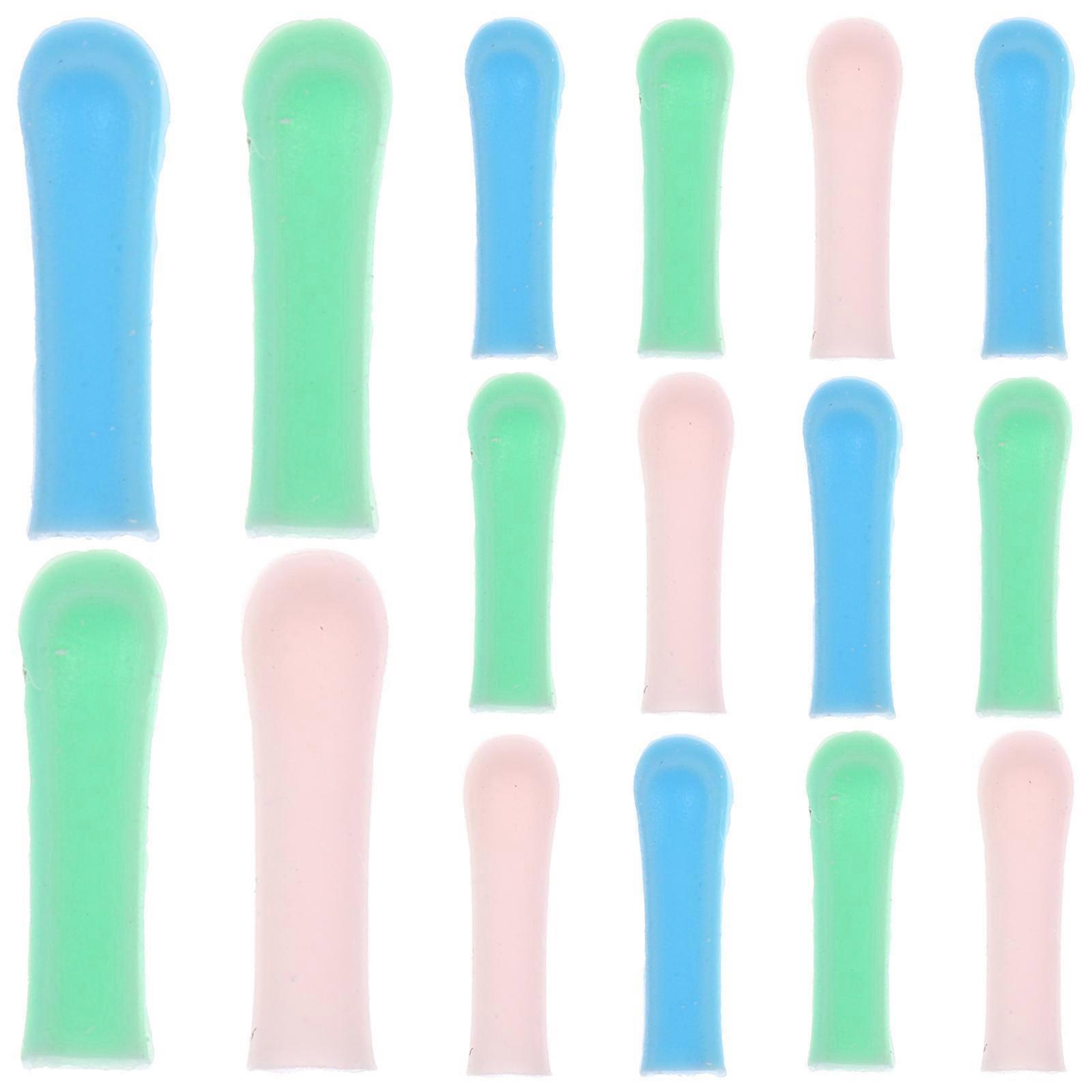 Ear Cleaning Tool Replacement Silicone Ear Spoon Sleeves 30Pcs Assorted