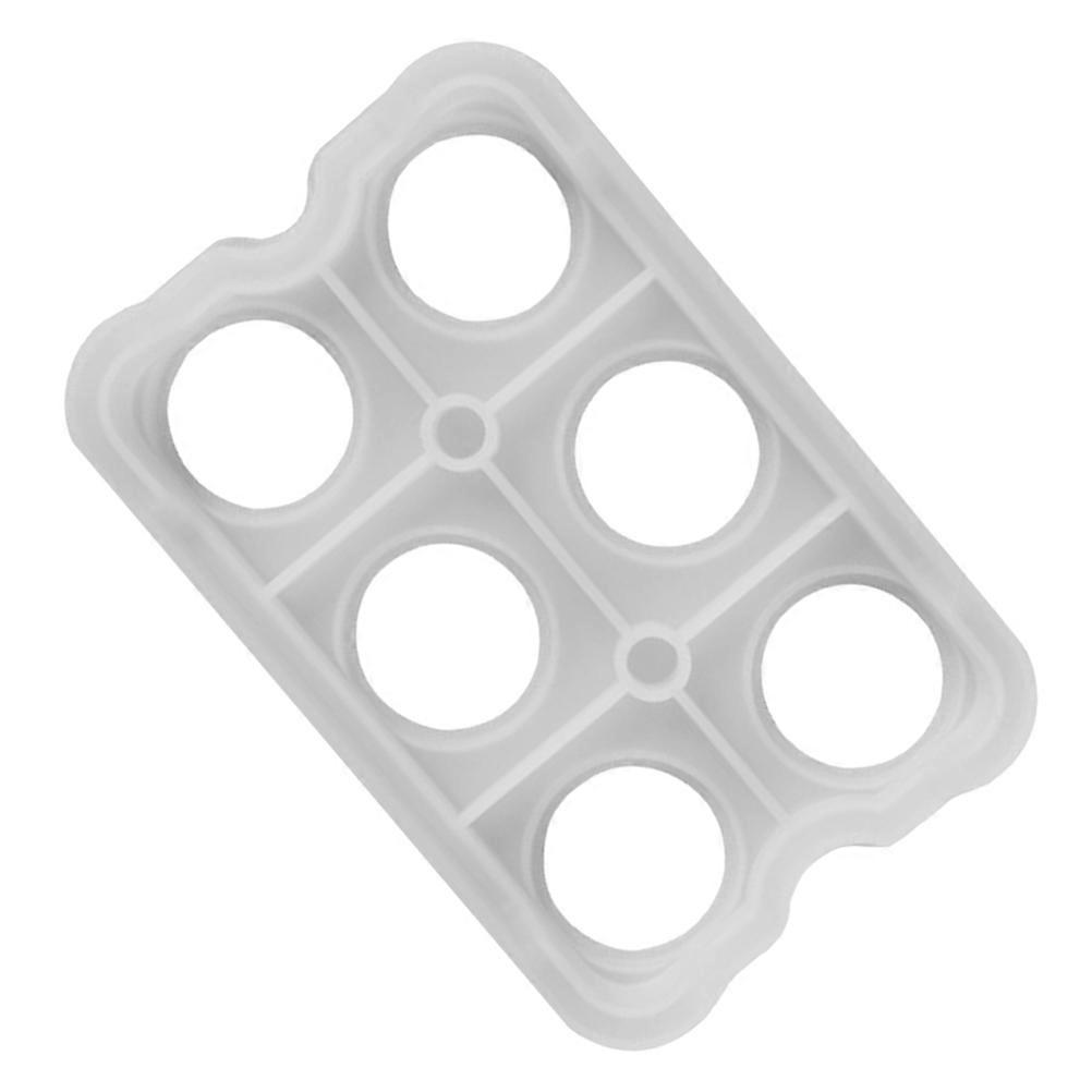 DIY Silicone Egg Rack Making Tool Craft Enthusiasts Rectangle Shape 15.7X10.7CM Comfortable To Touch 1Pack