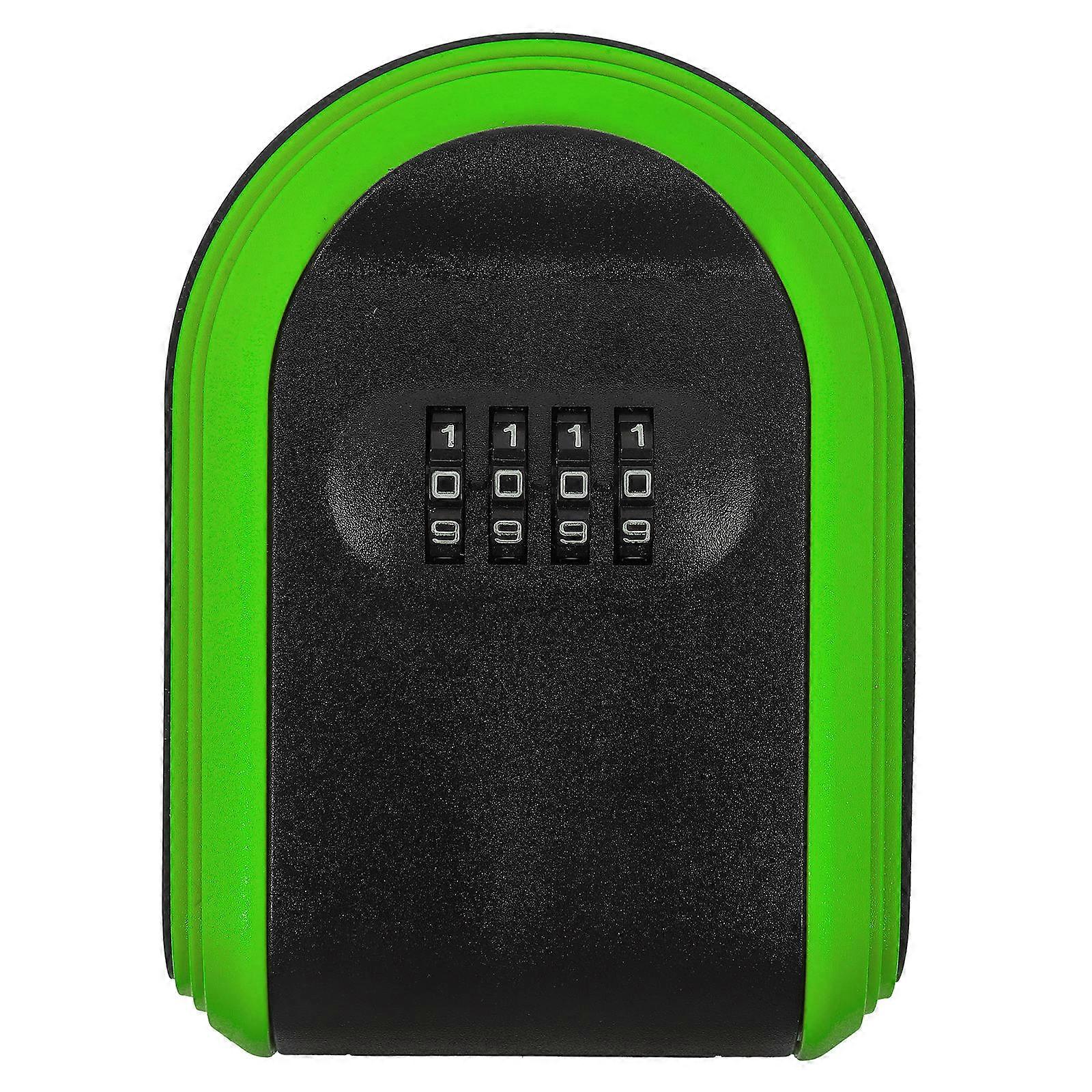 Key Case For Home Wall Mounted Key Lock Box Password Combination High Hardness Strong Stamping Resistance Plastic 5×3.7×1.7in 1Pack