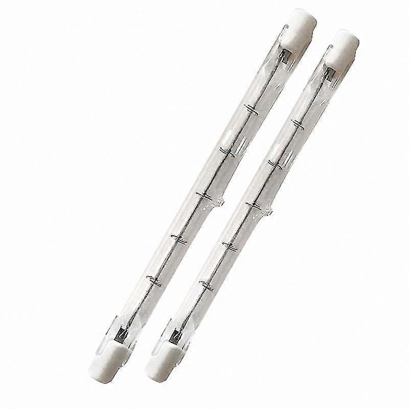 2 Stück 300W dimmbare R7s Halogen-Flutlichtlampen 118mm