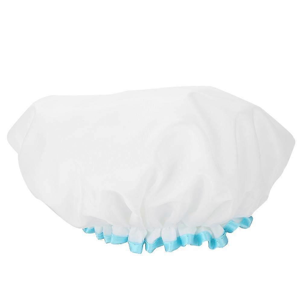 Shower Cap: Waterproof, Double-layer for Women